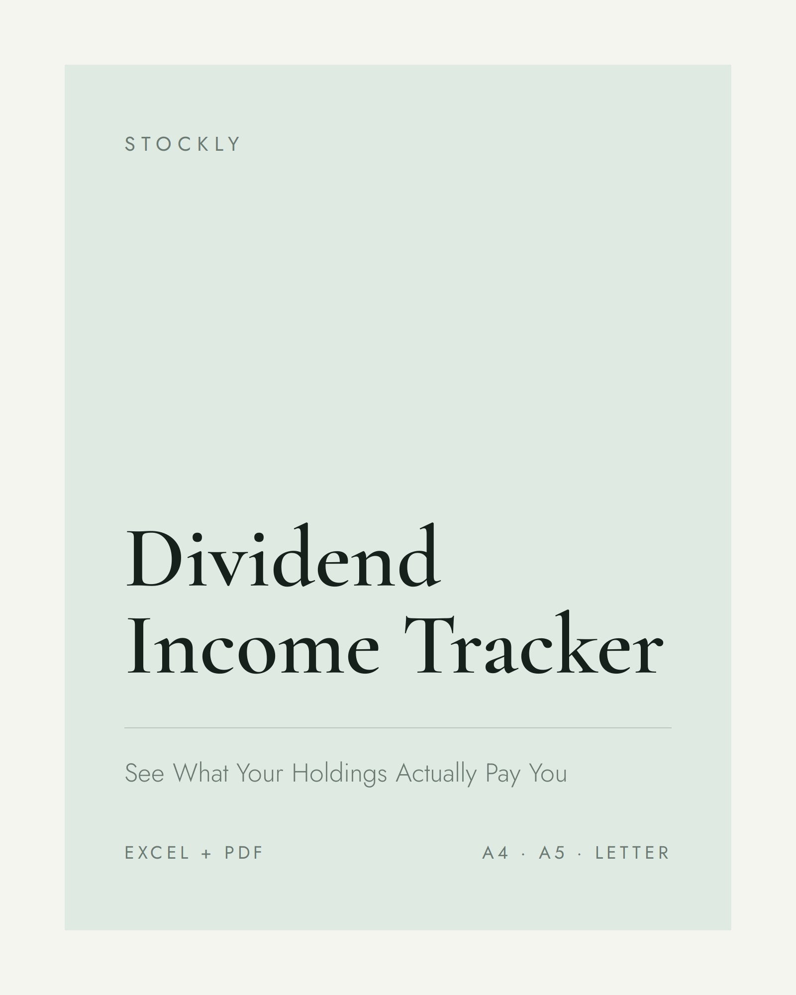 dividend-income-tracker