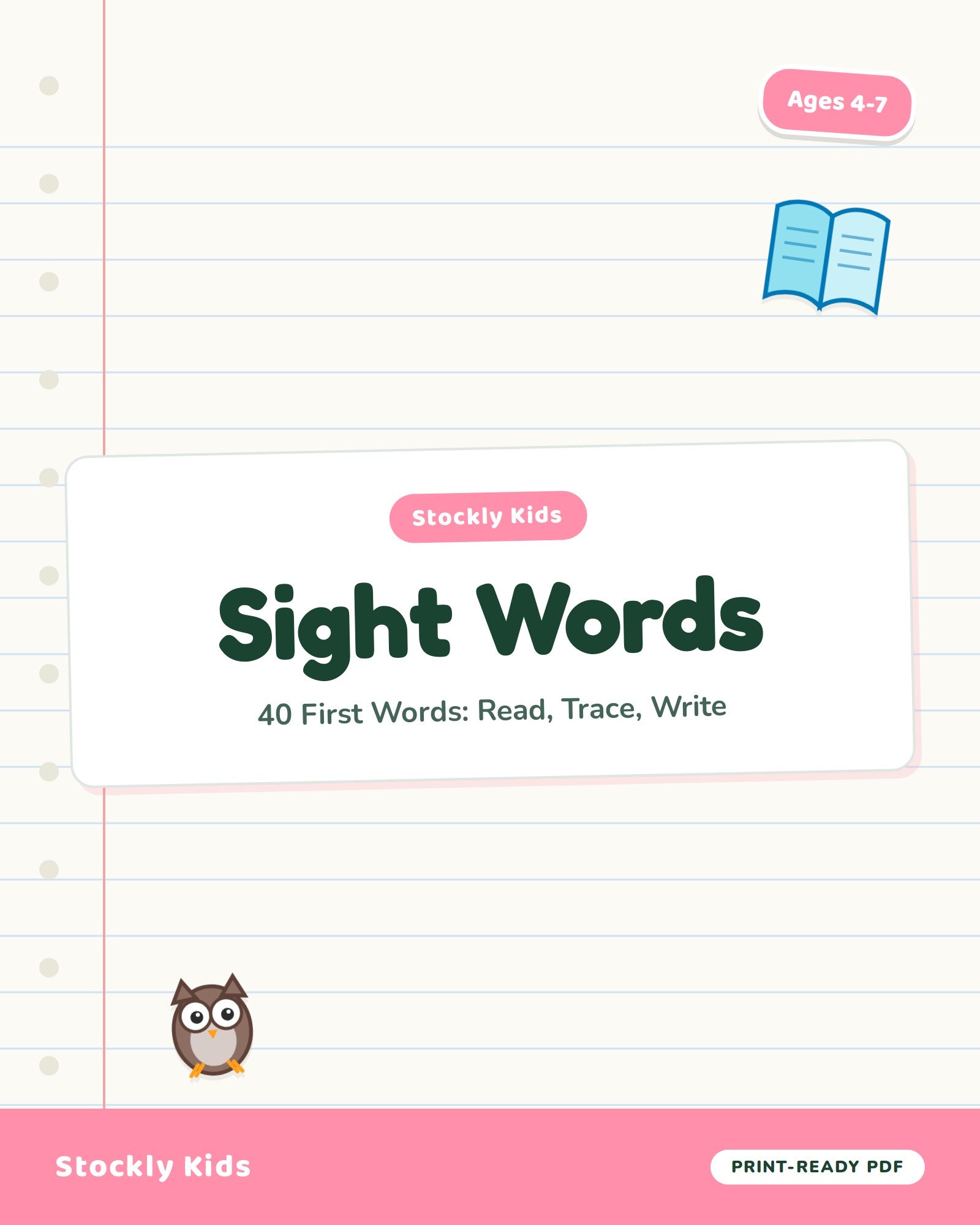 Sight Words Pack — cover