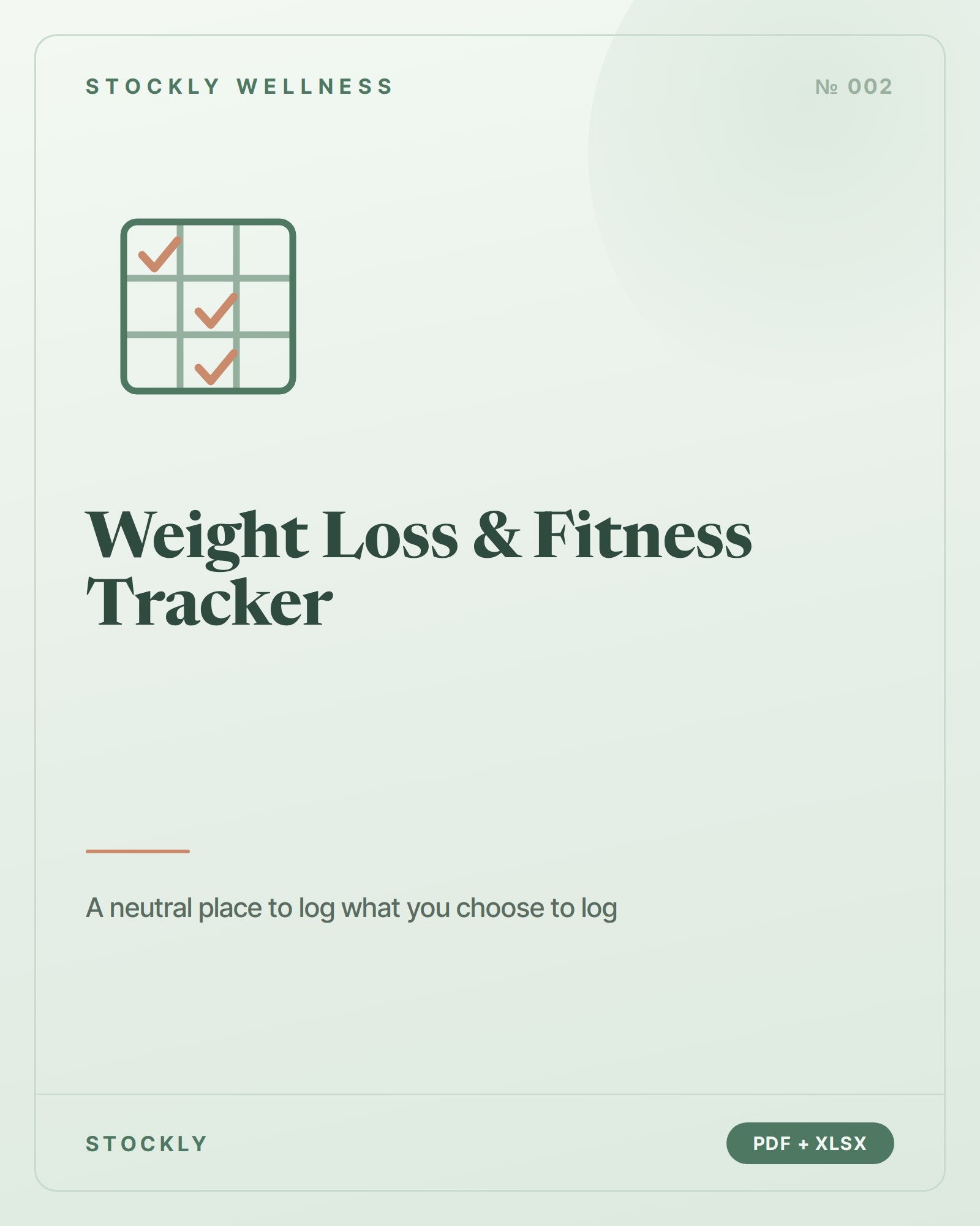 Weight Loss & Fitness Tracker — cover