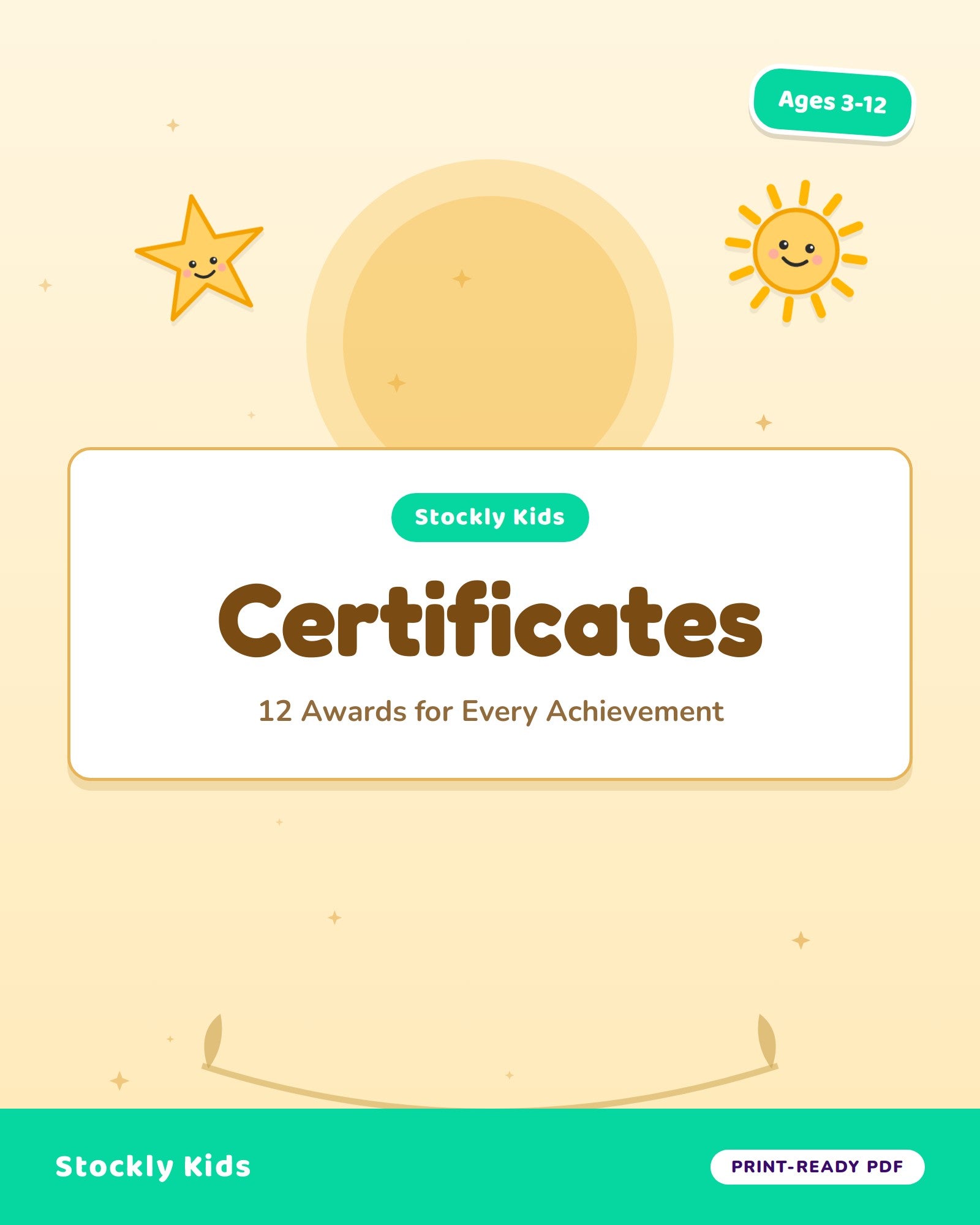 Kids Certificates Pack — cover