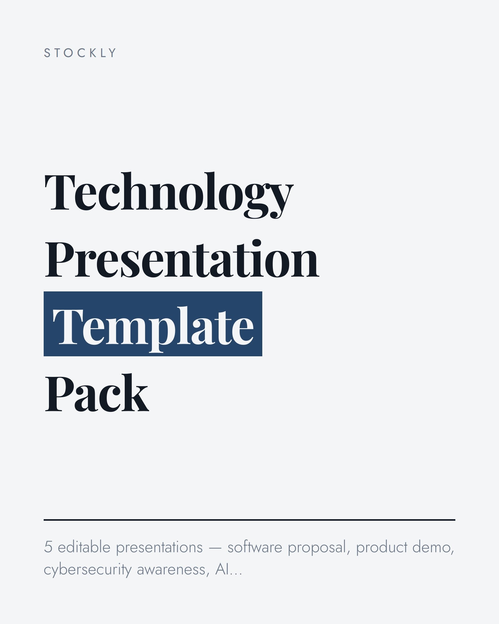 technology-presentation-template-pack