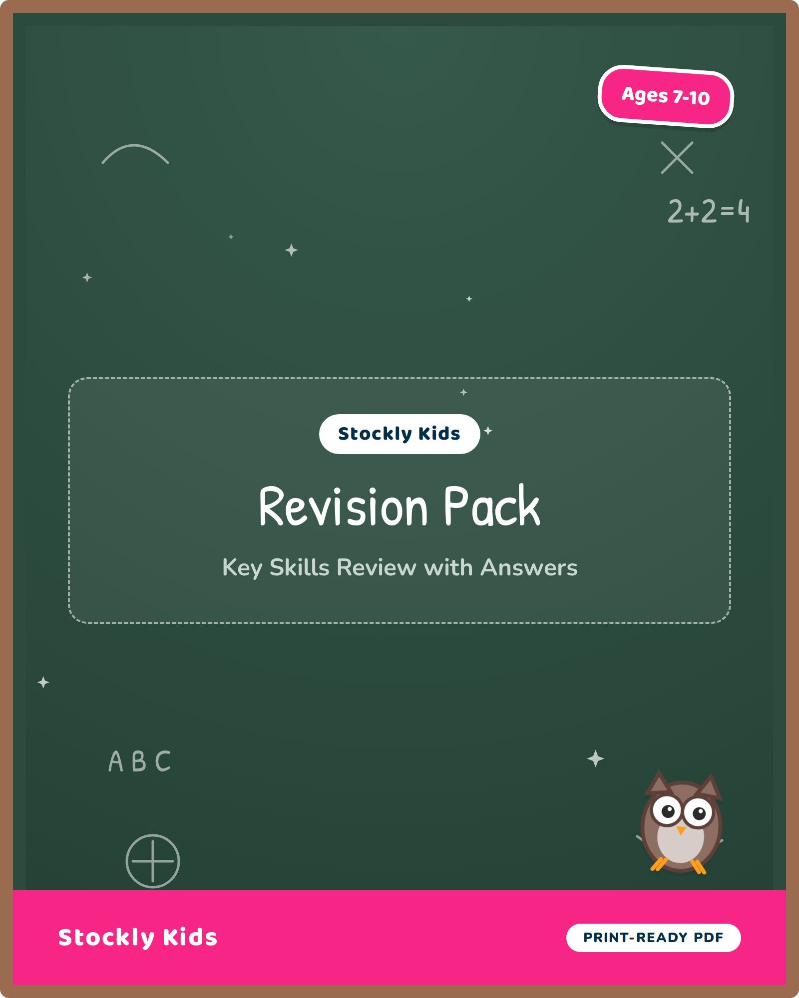 English & Maths Revision Pack — cover