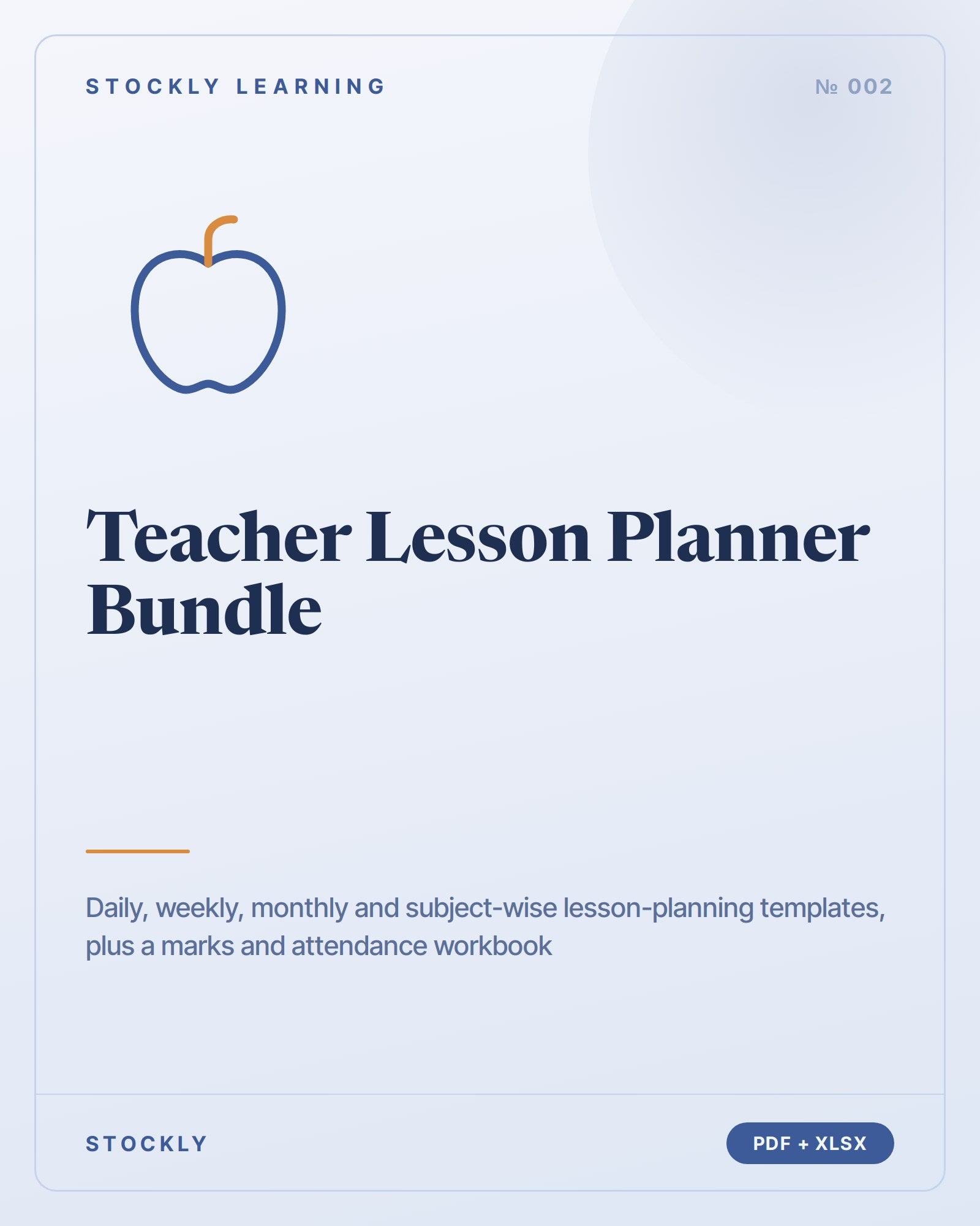 Teacher Lesson Planner Bundle — cover