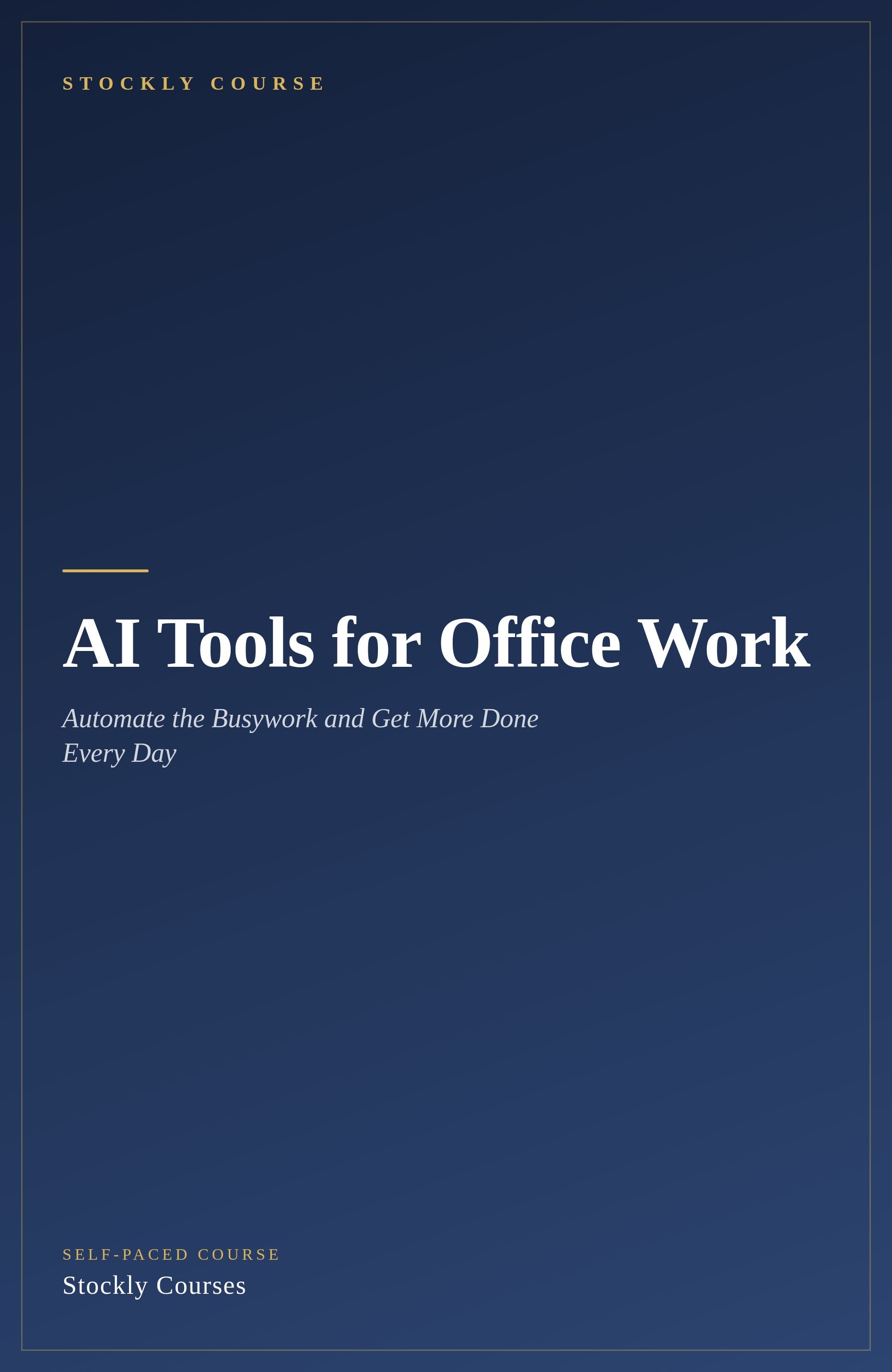 AI Tools for Office Work — cover