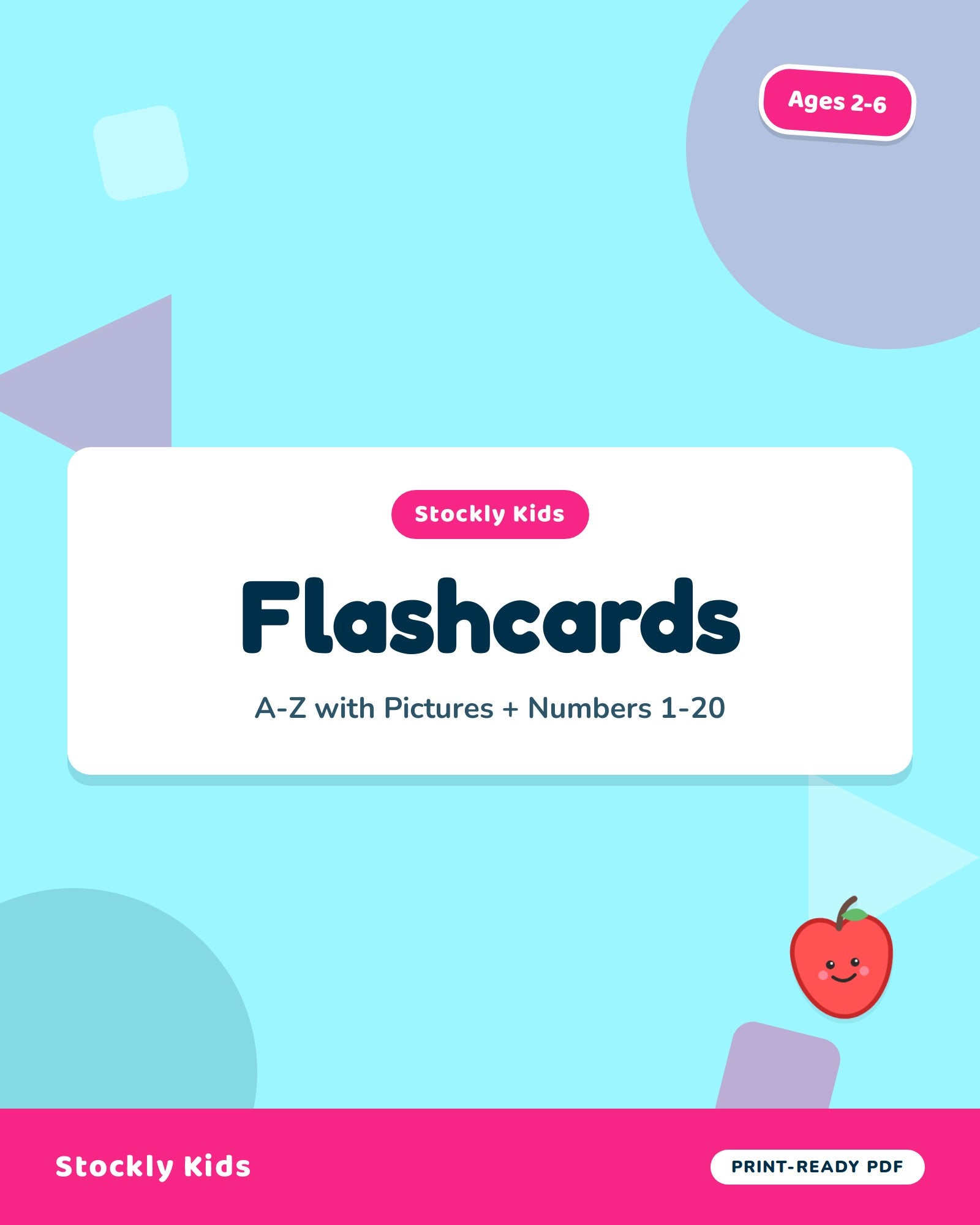 Alphabet & Number Flashcards — cover
