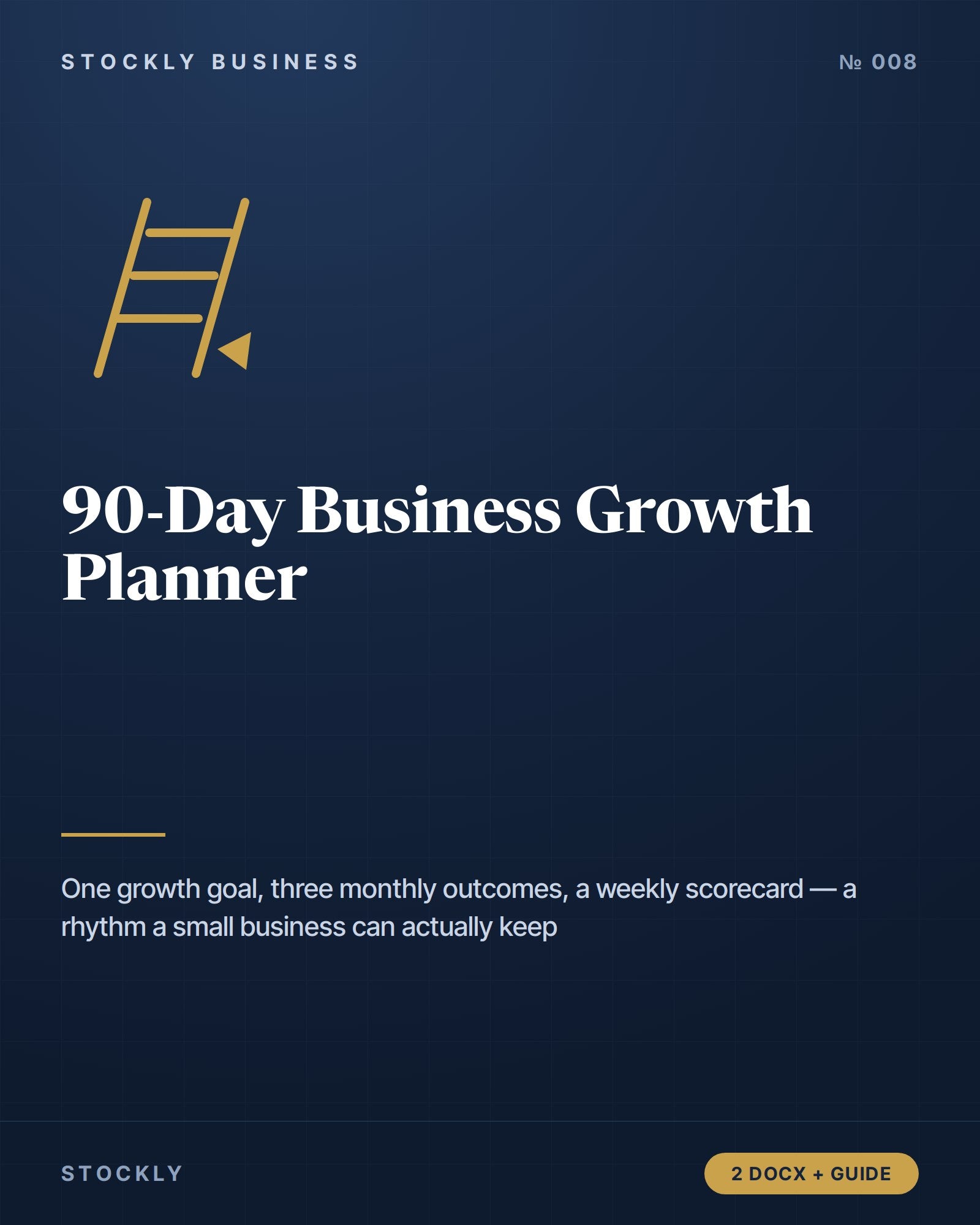 90-Day Business Growth Planner — cover
