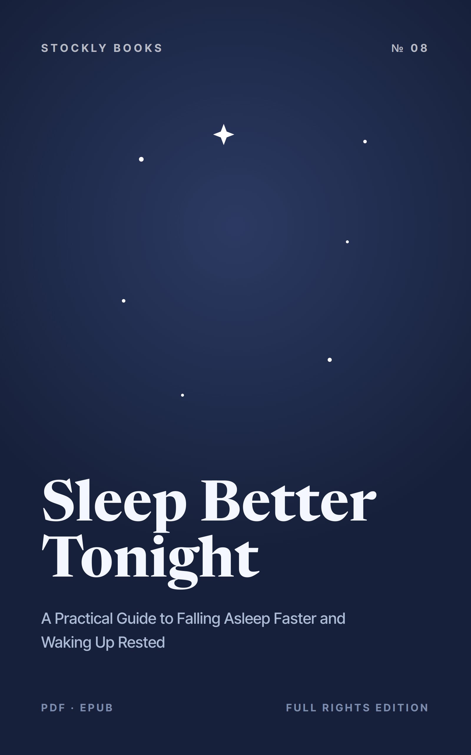 Sleep Better Tonight — cover