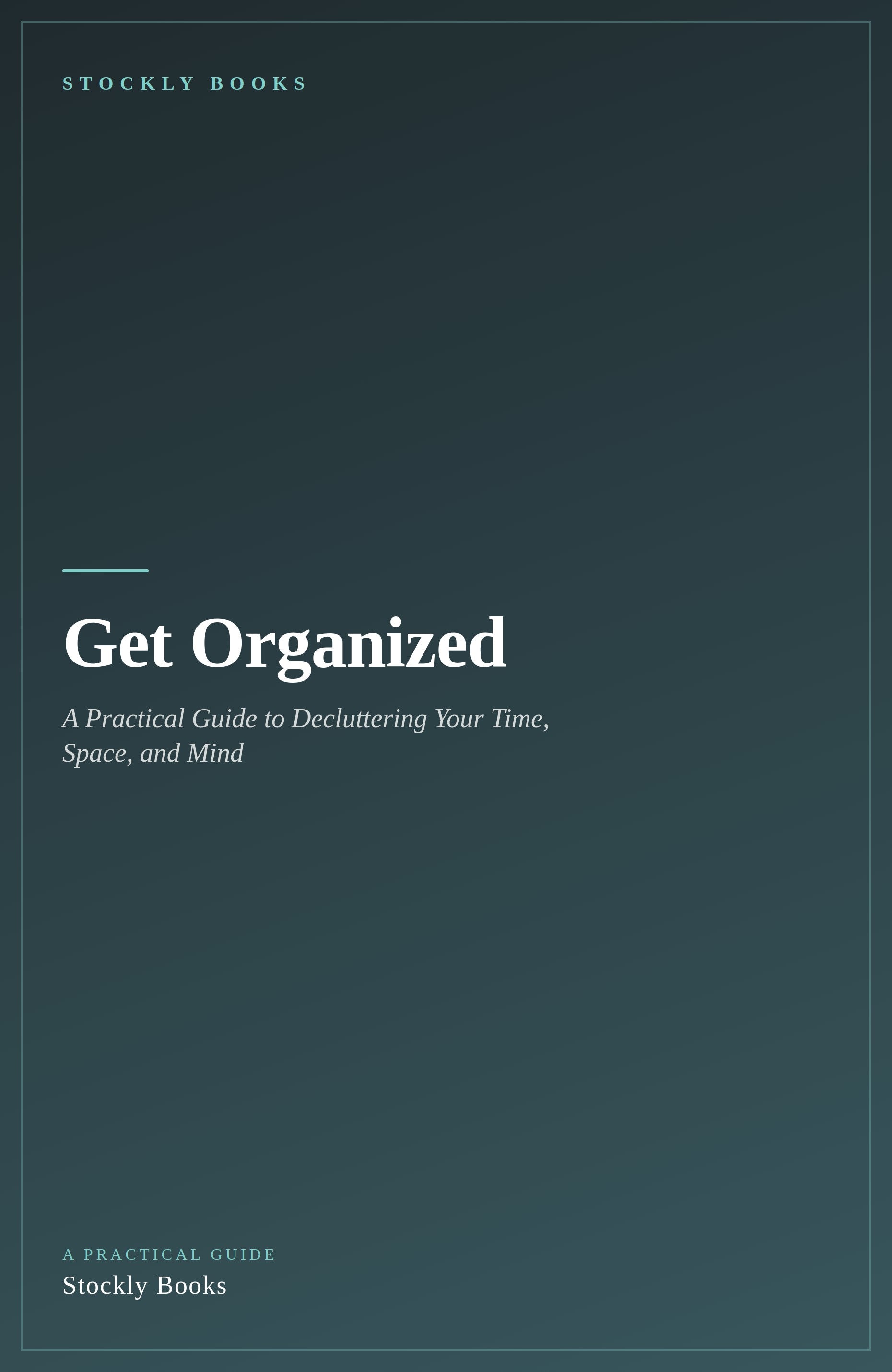 Get Organized — cover
