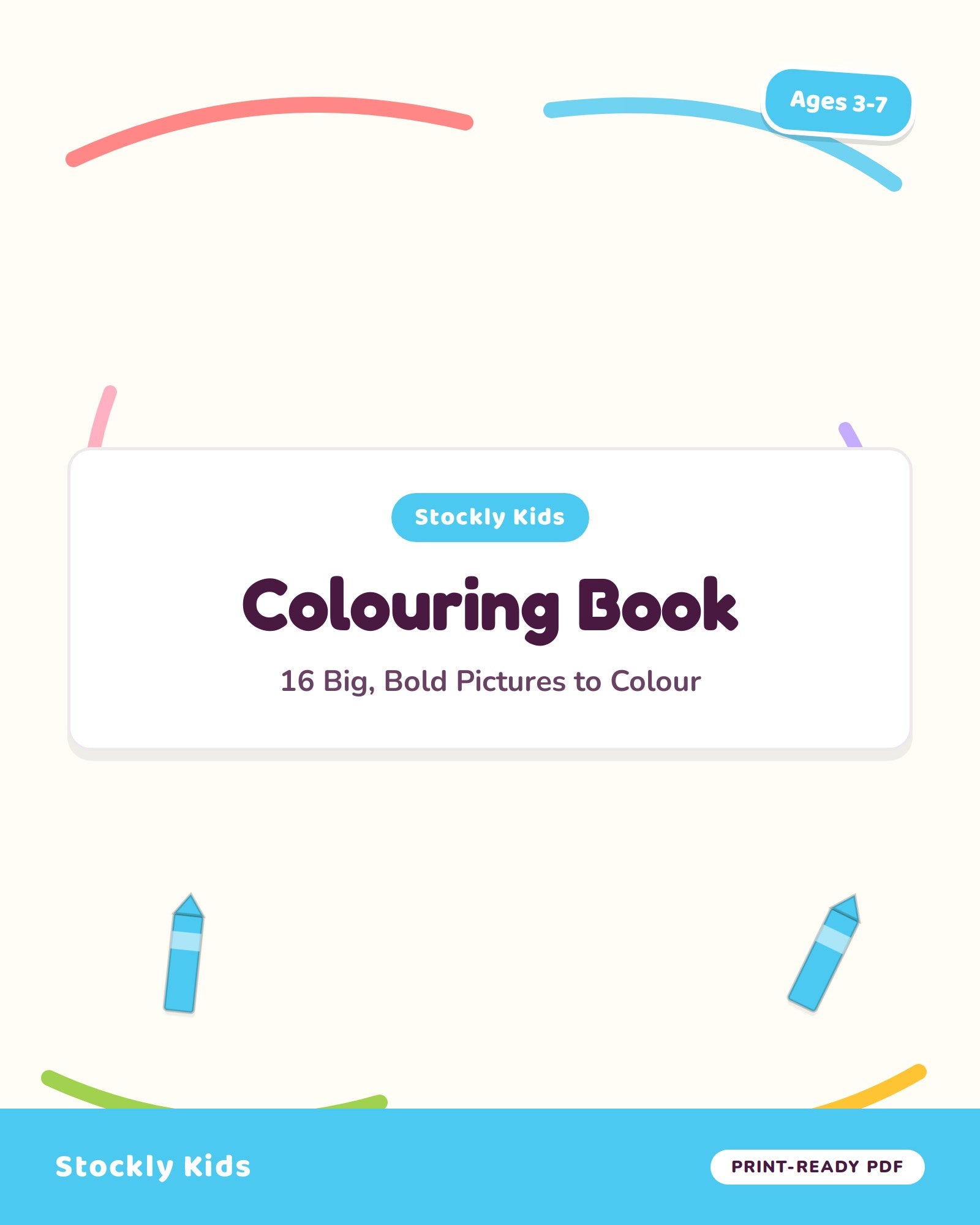 My First Colouring Book — cover