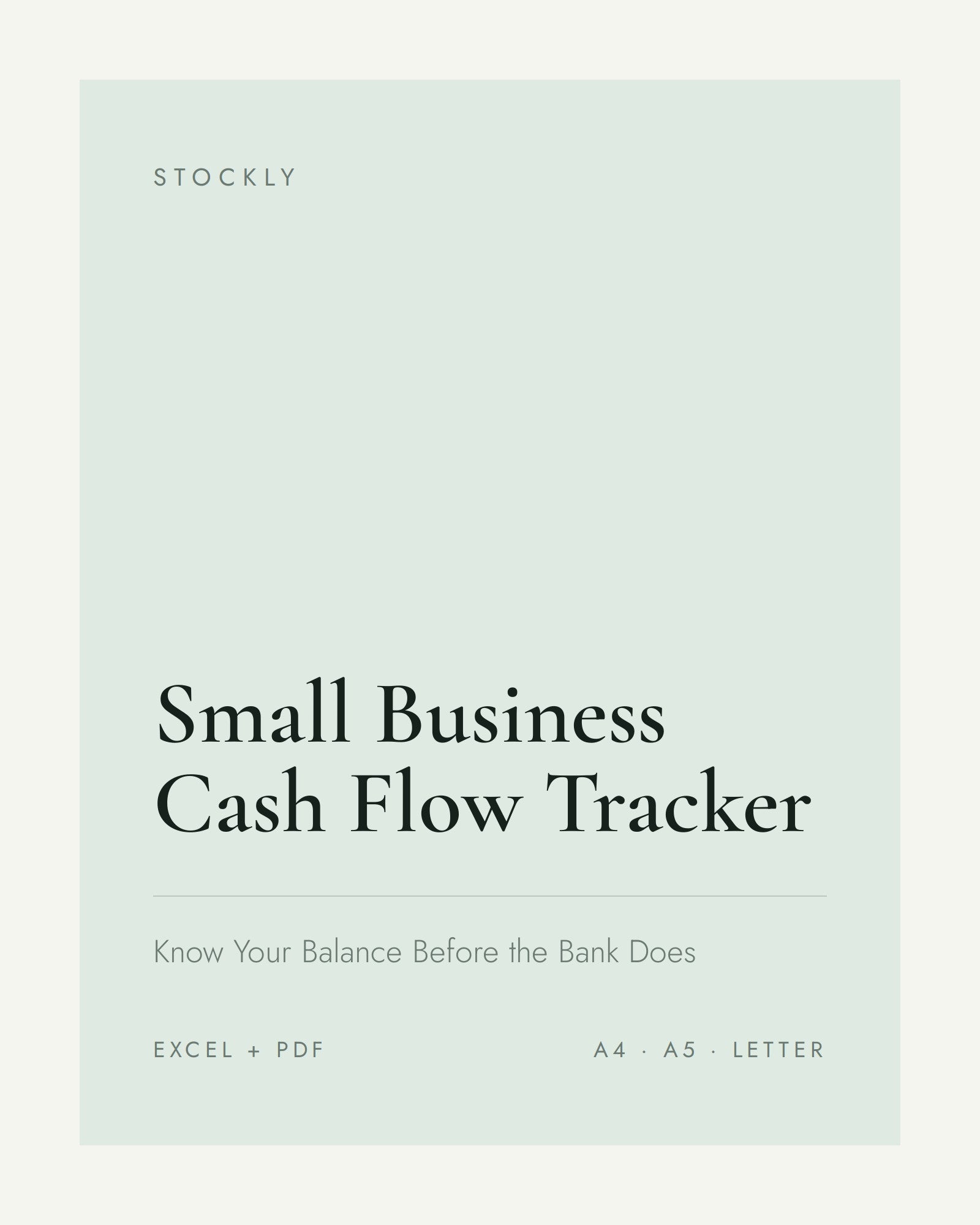 small-business-cash-flow-tracker
