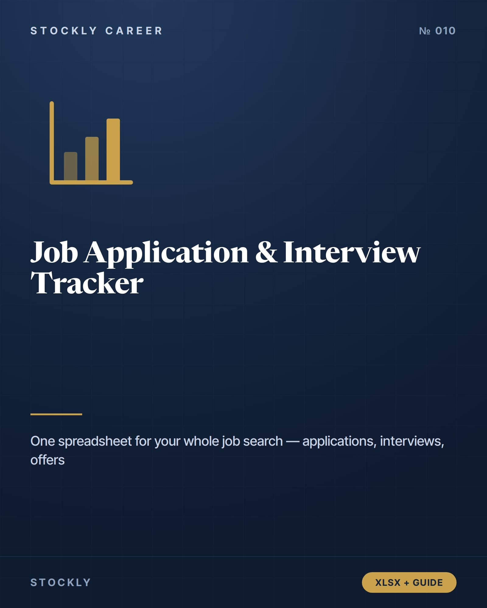 Job Application & Interview Tracker — cover