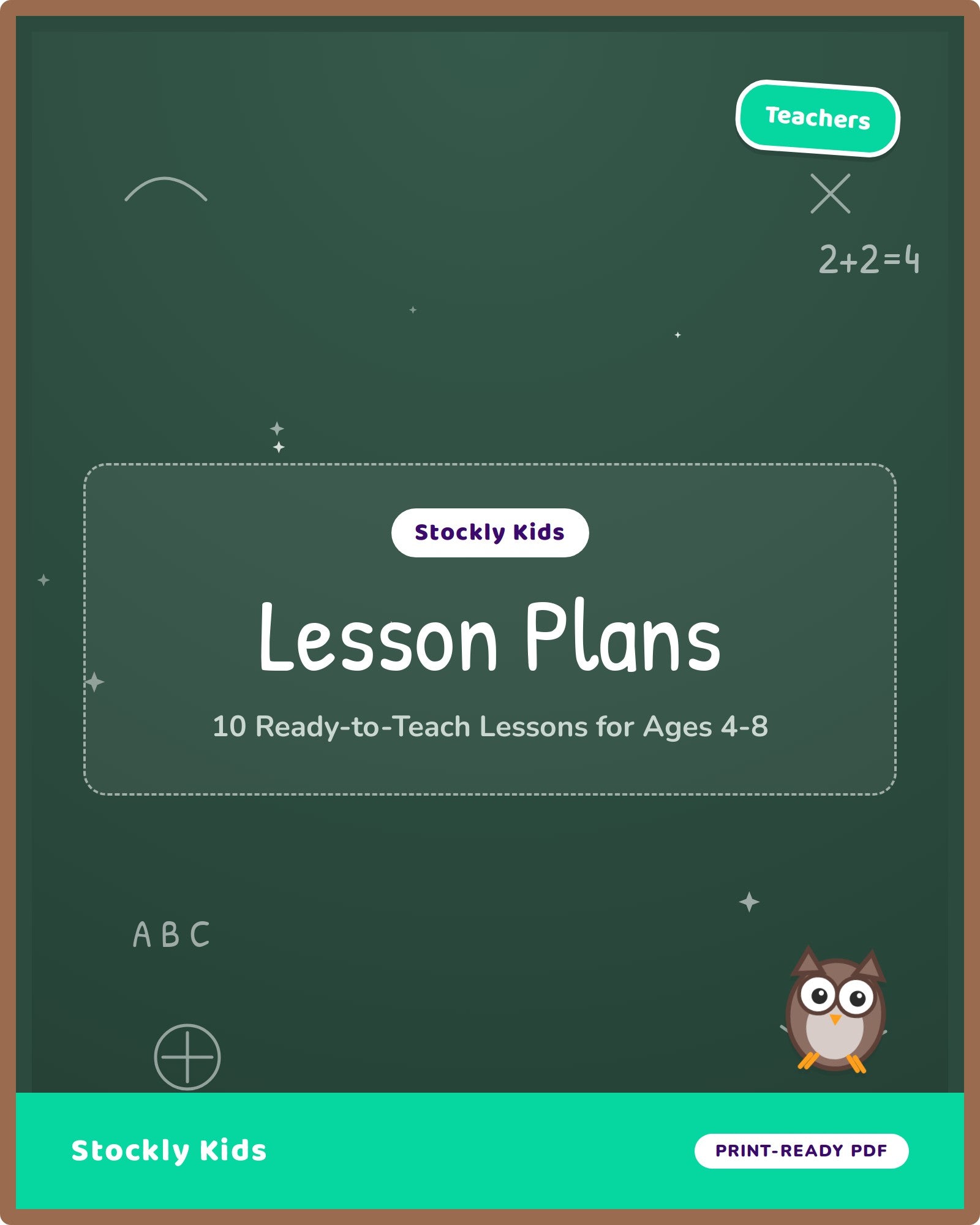 Lesson Plans Pack — cover