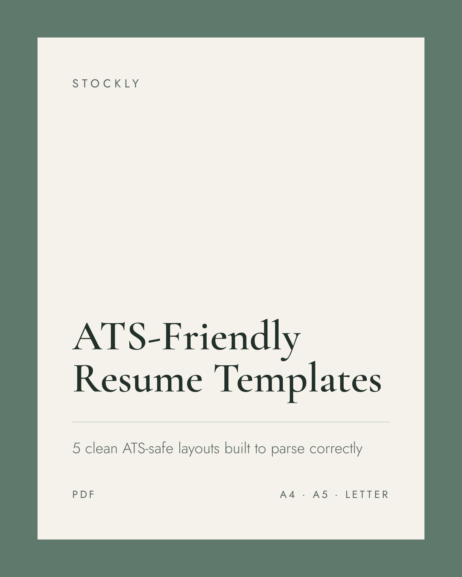 ats-friendly-resume-template-pack