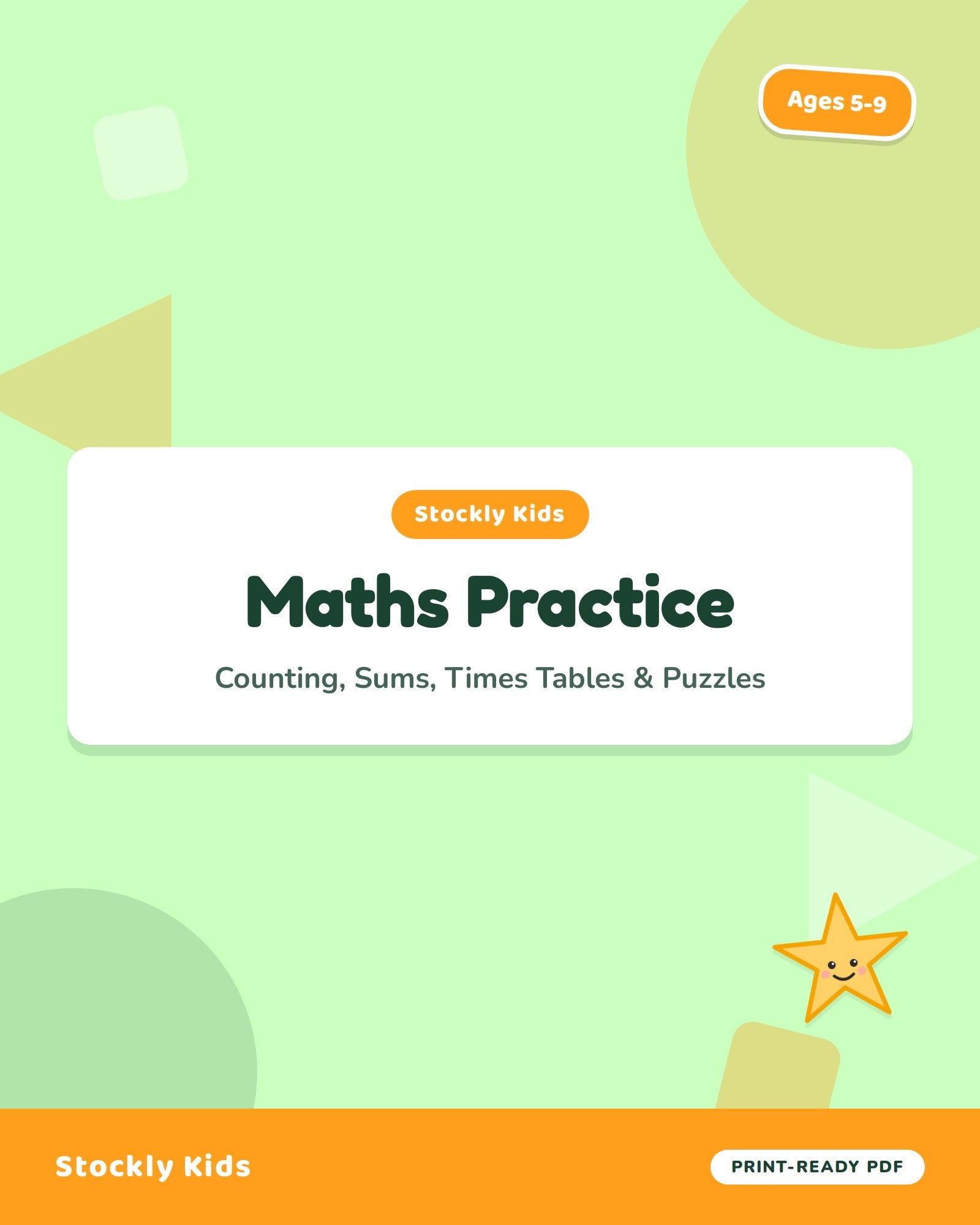 Maths Practice Pack — cover