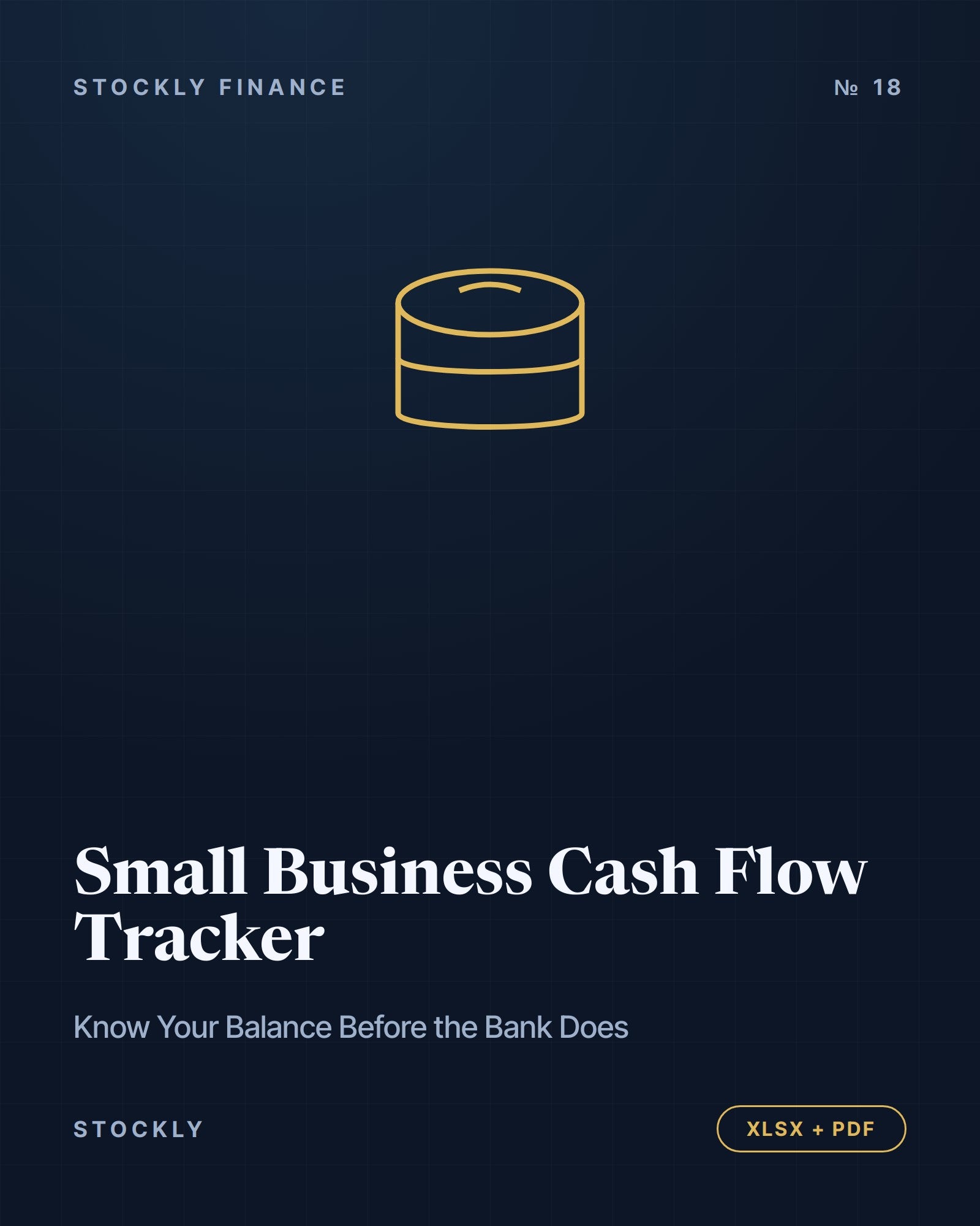 Small Business Cash Flow Tracker — cover