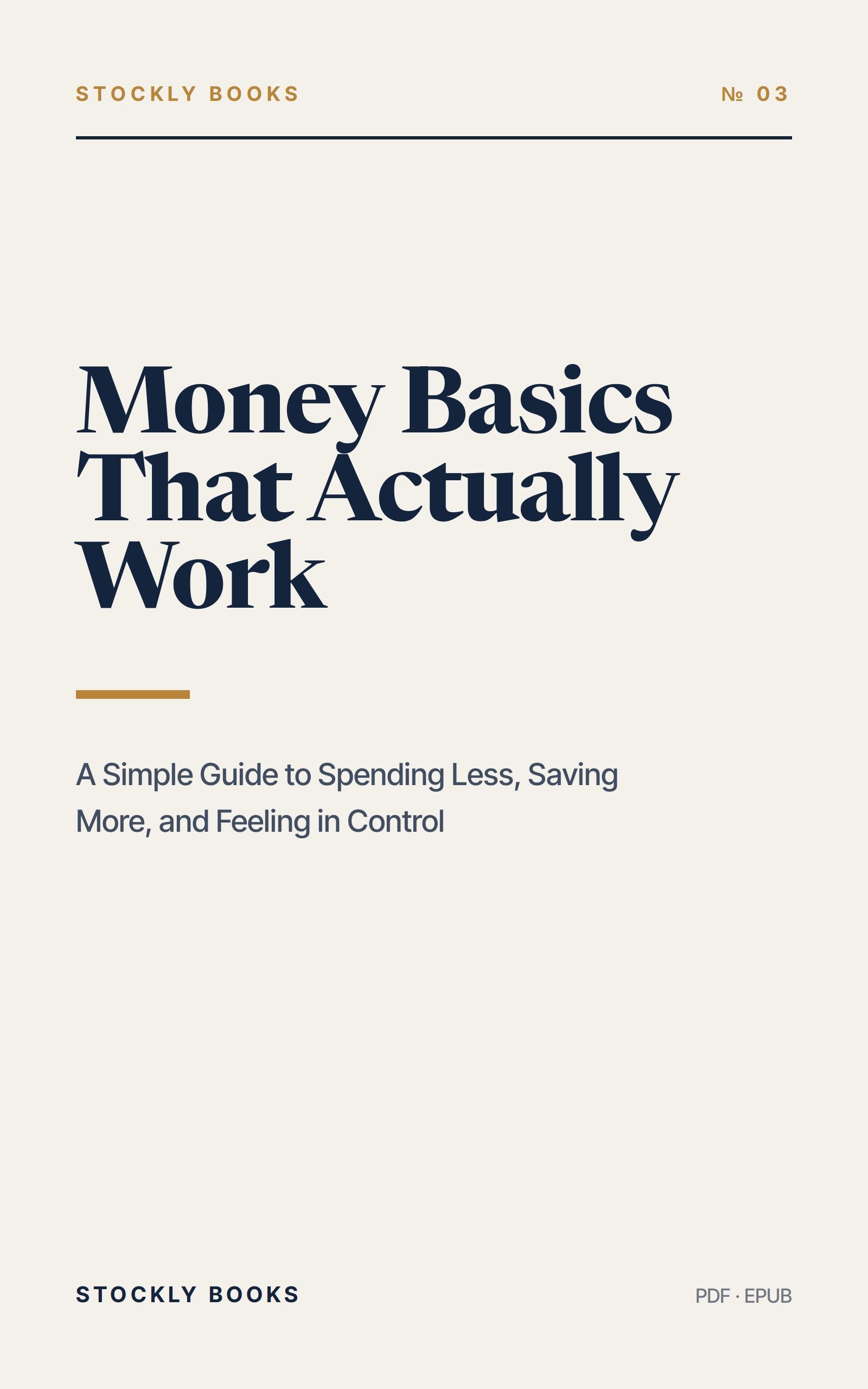 Money Basics That Actually Work — cover