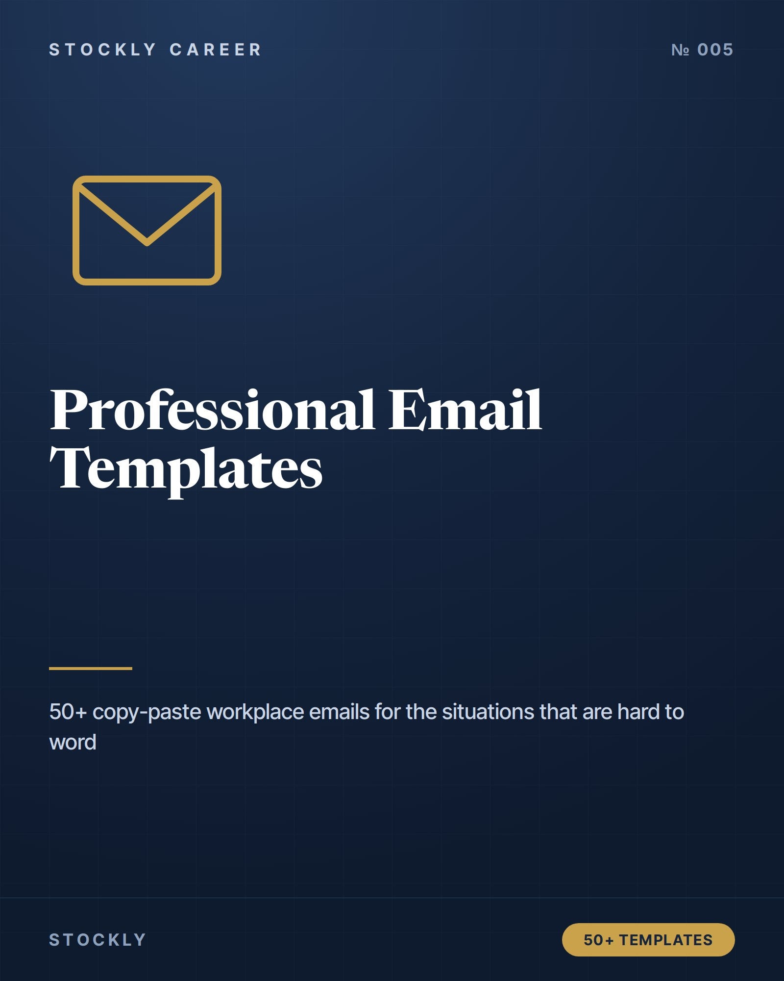 Professional Email Templates Pack — cover