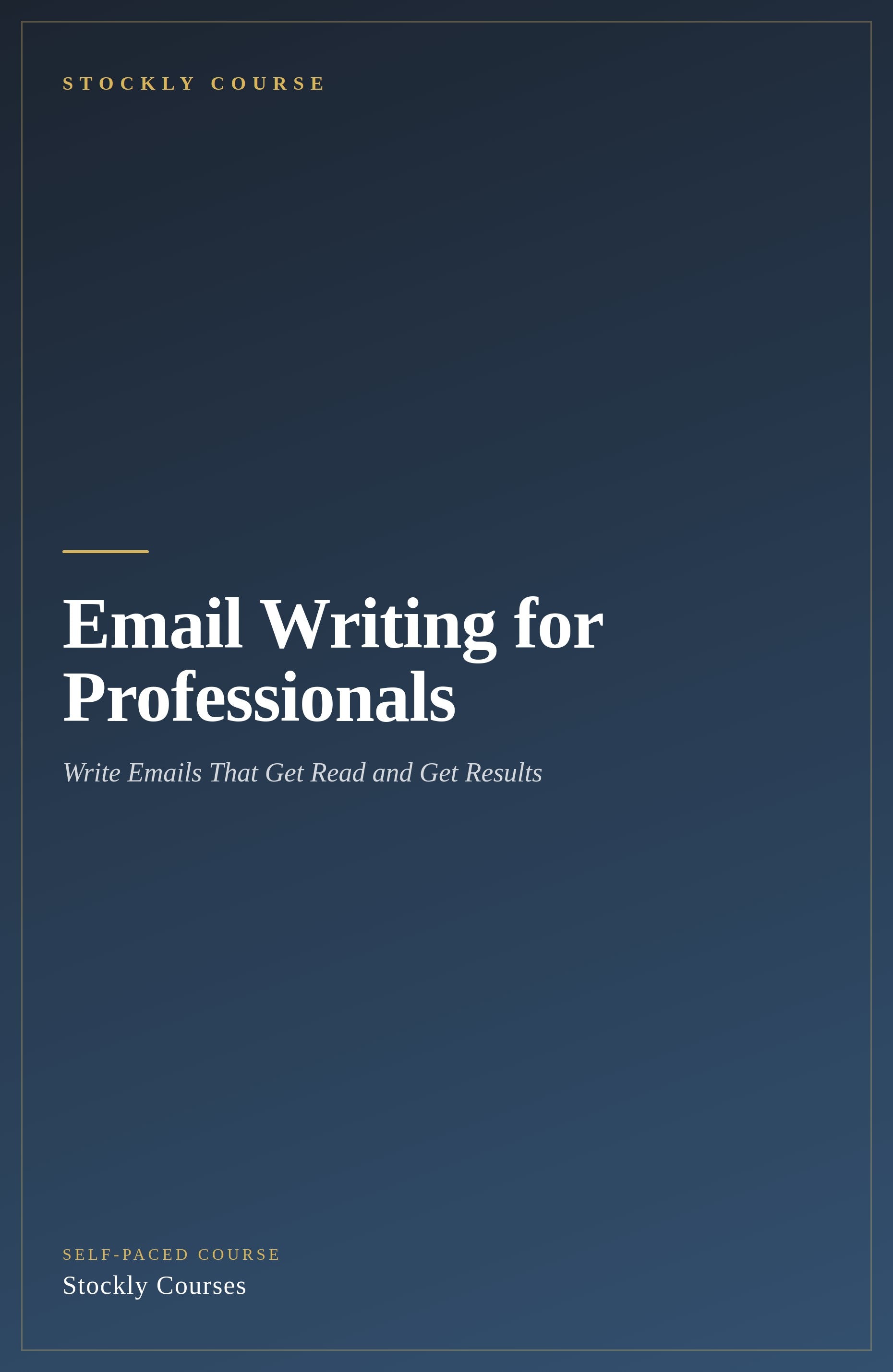Email Writing for Professionals — cover