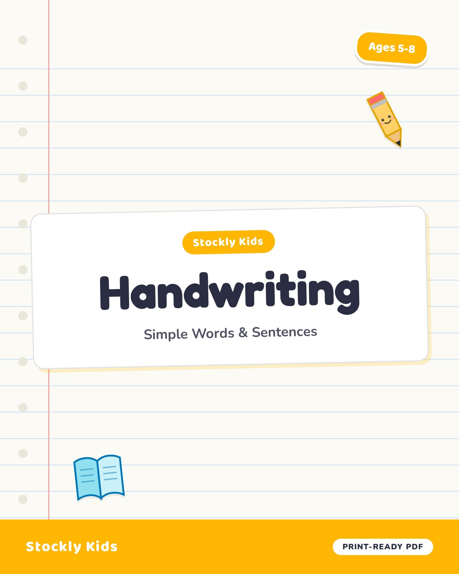 Handwriting Practice Book — cover