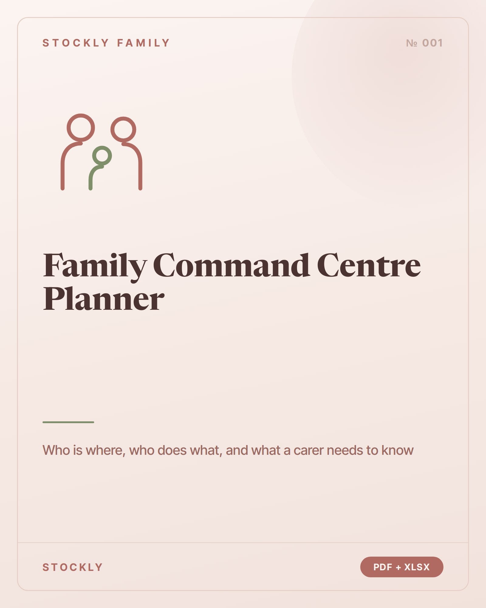 Family Command Centre Planner — cover