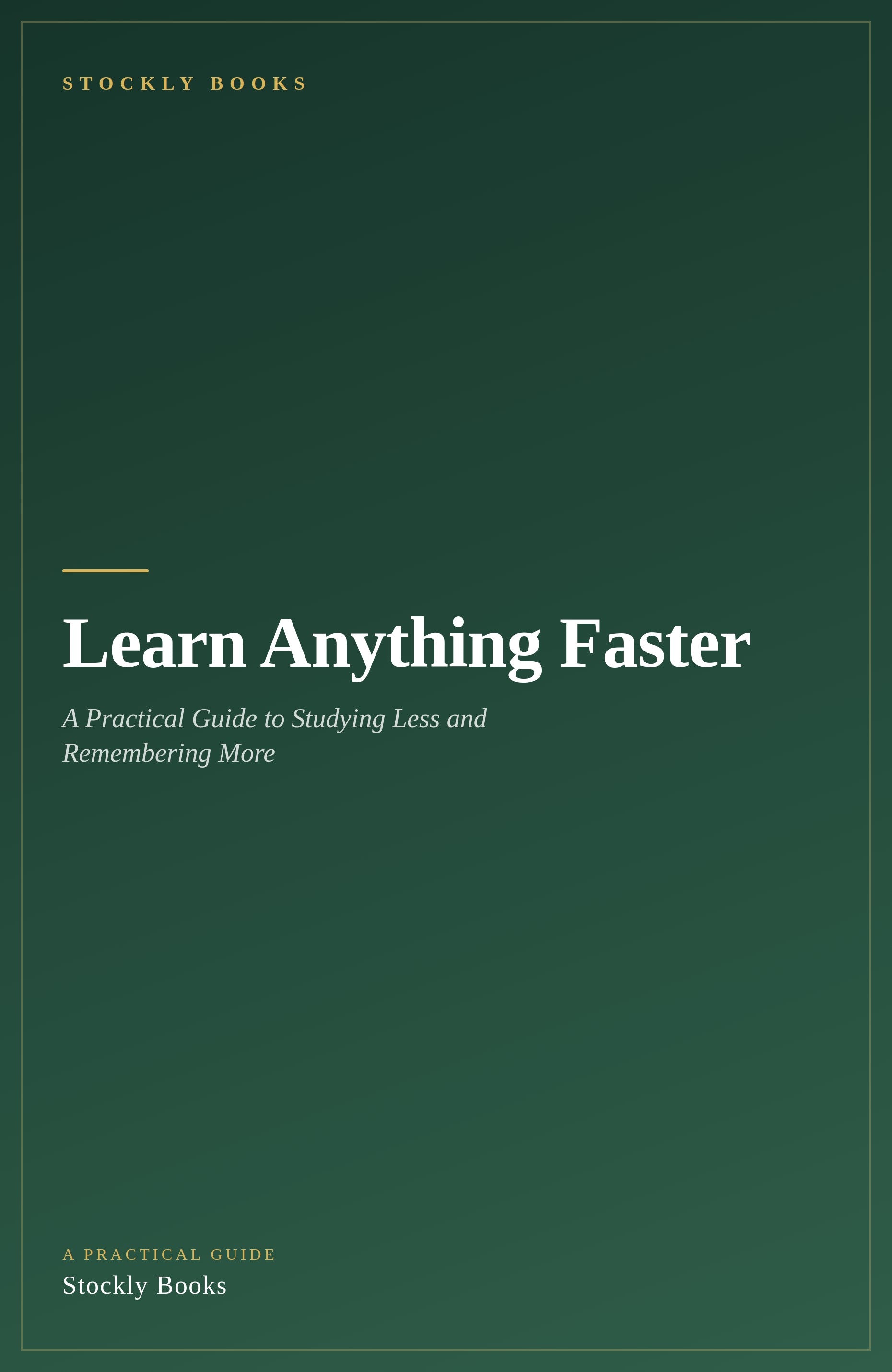 Learn Anything Faster — cover