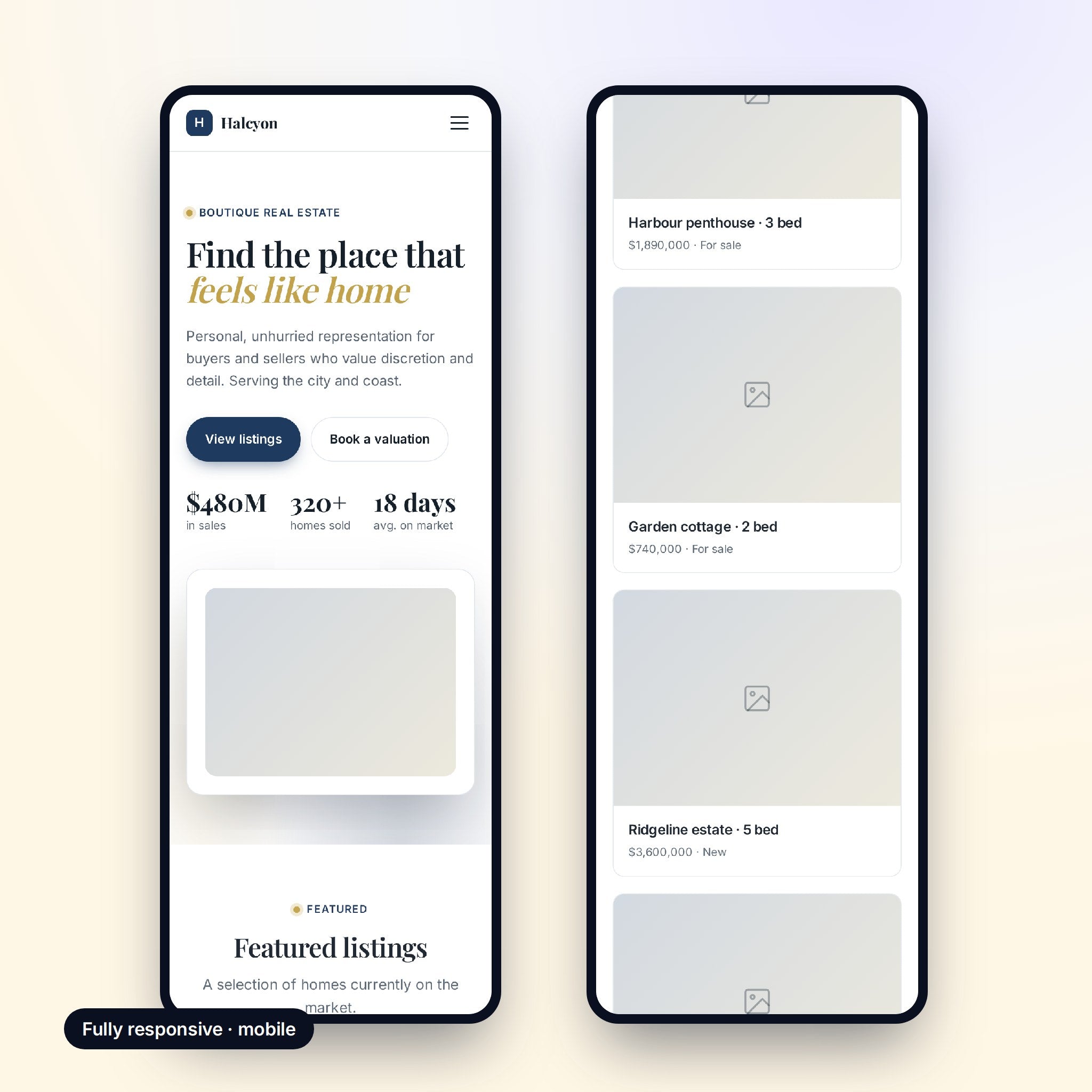 Mobile view
