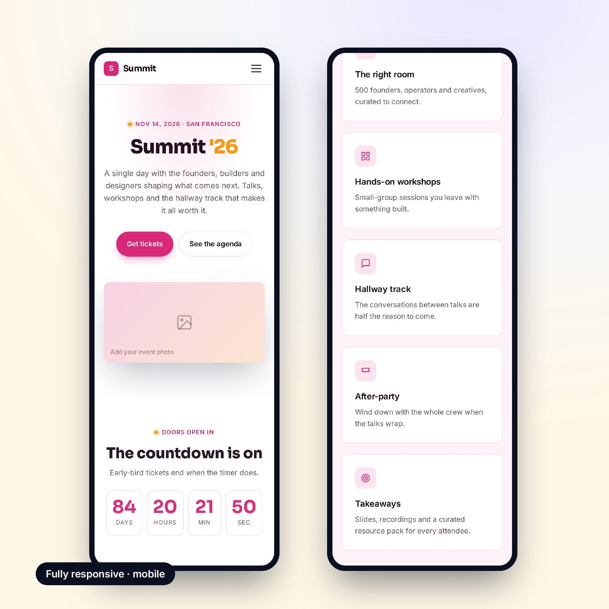 Mobile view