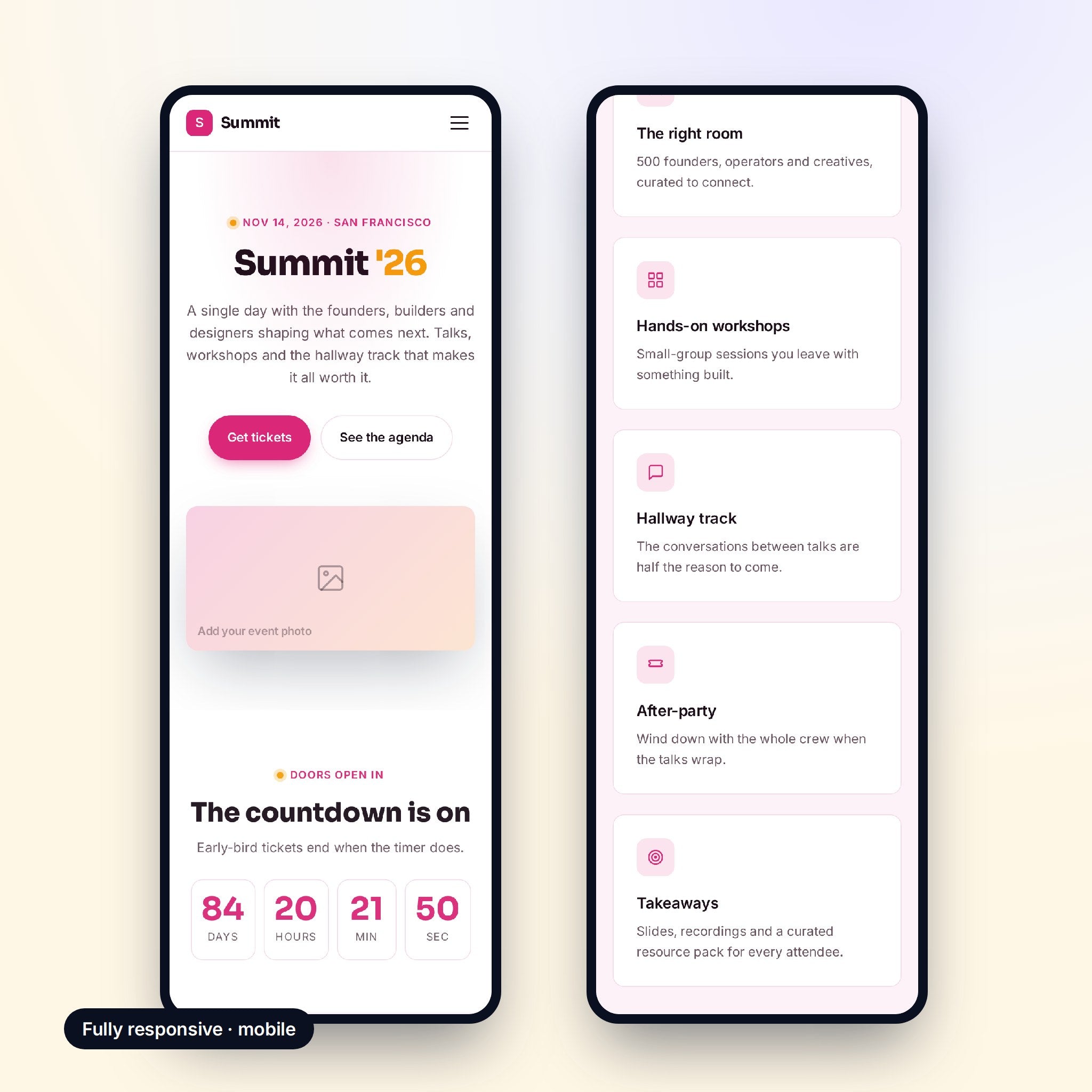 Mobile view