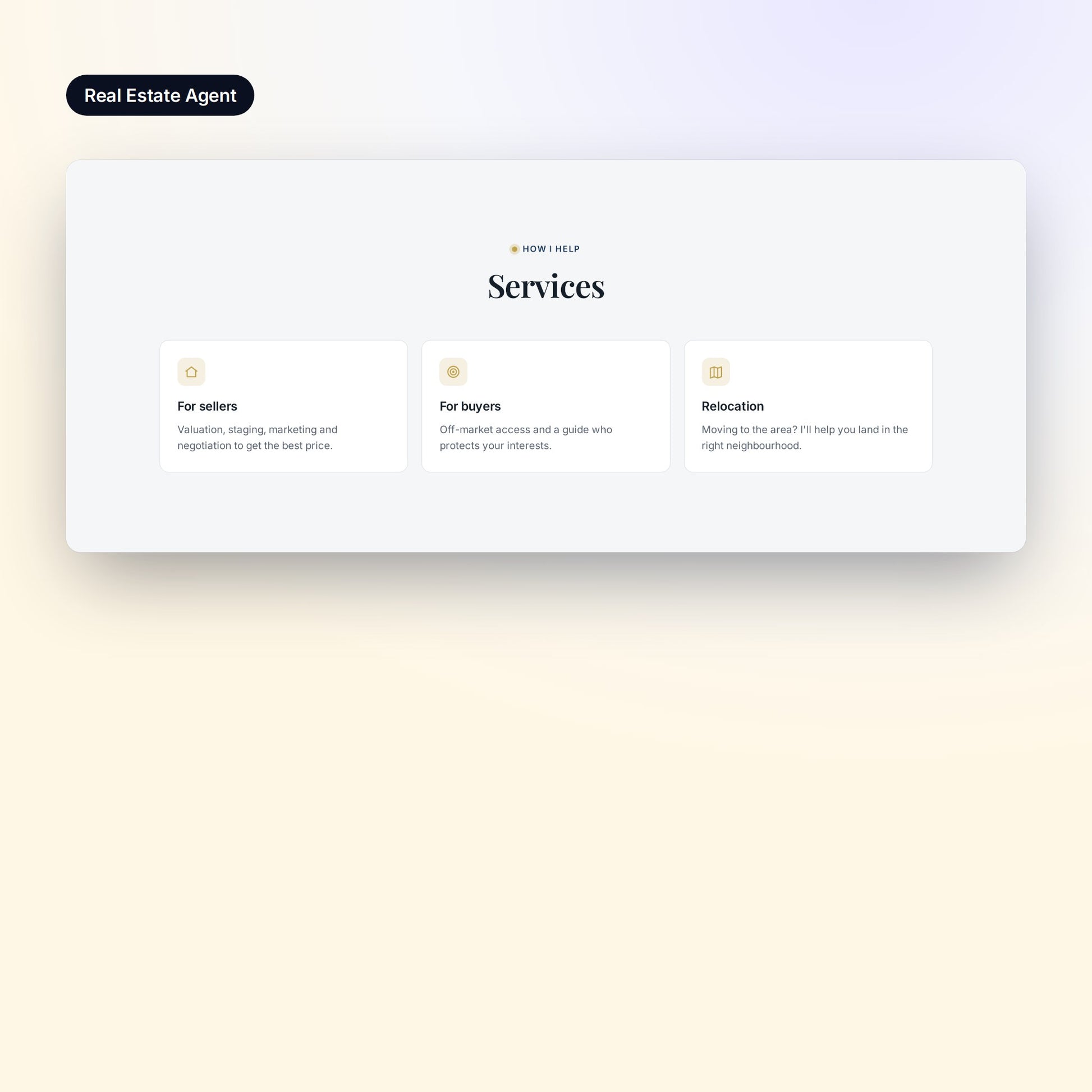 Pricing table