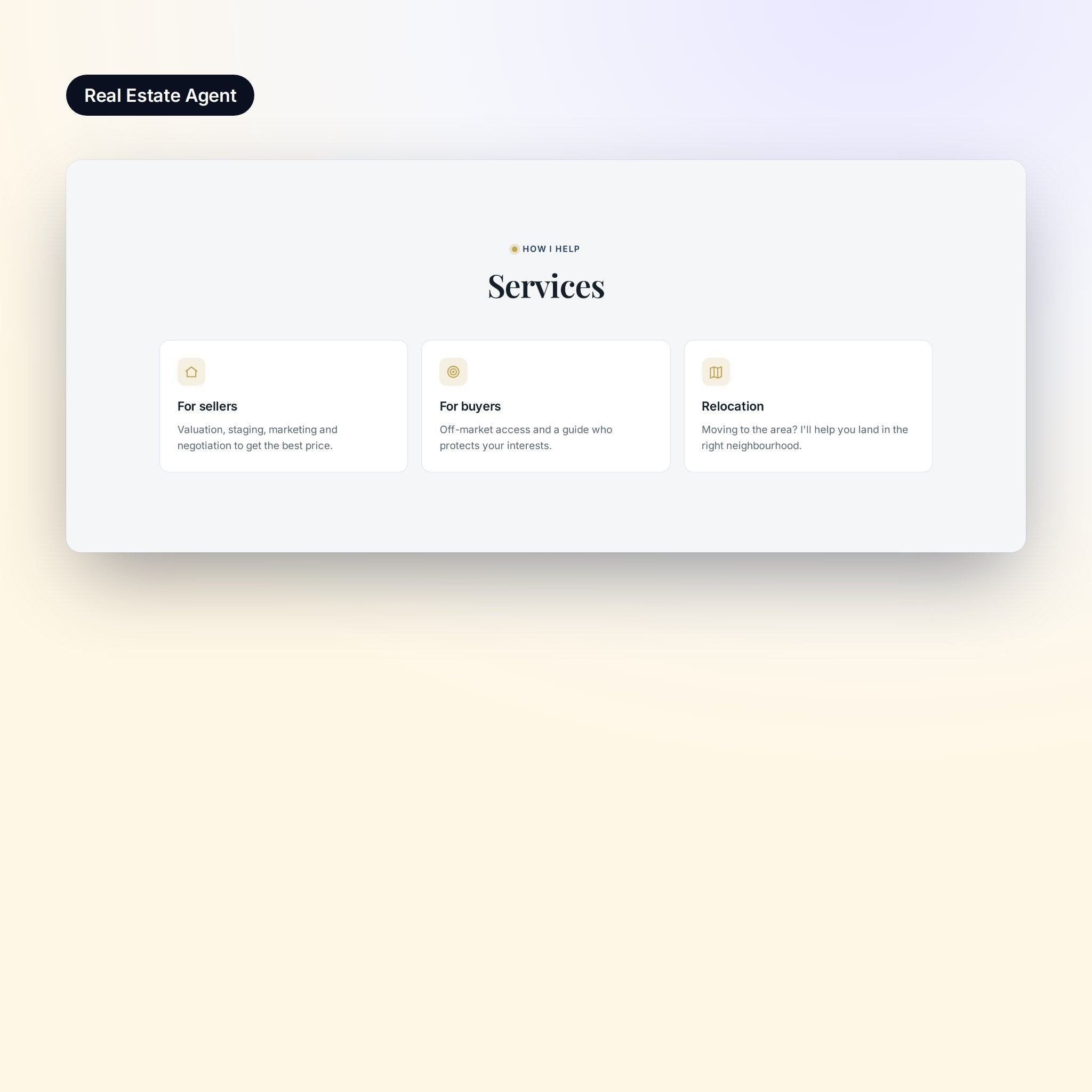 Pricing table