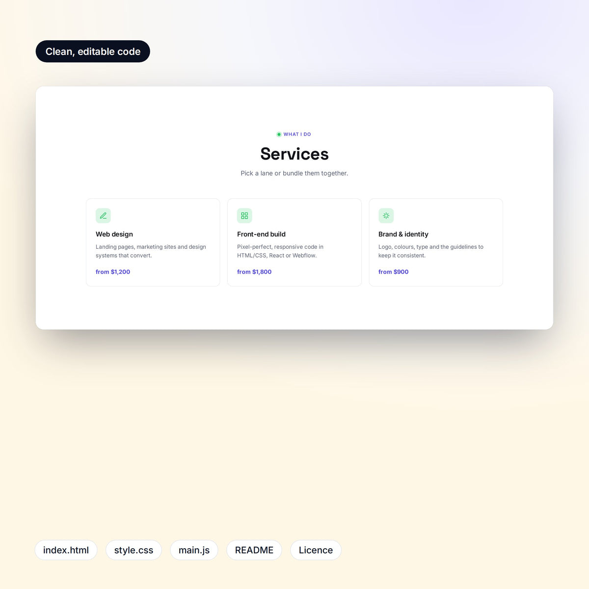 Feature grid