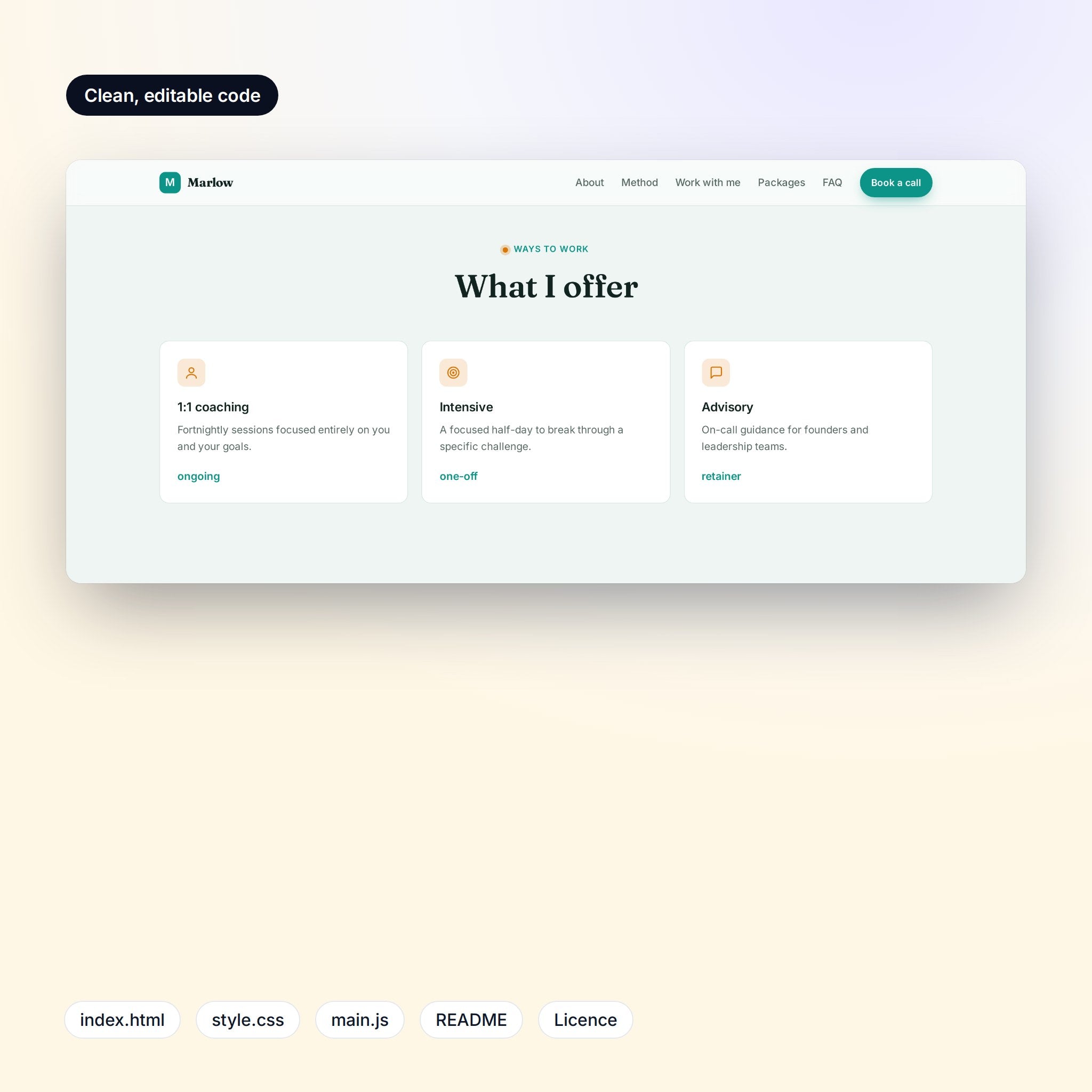 Feature grid