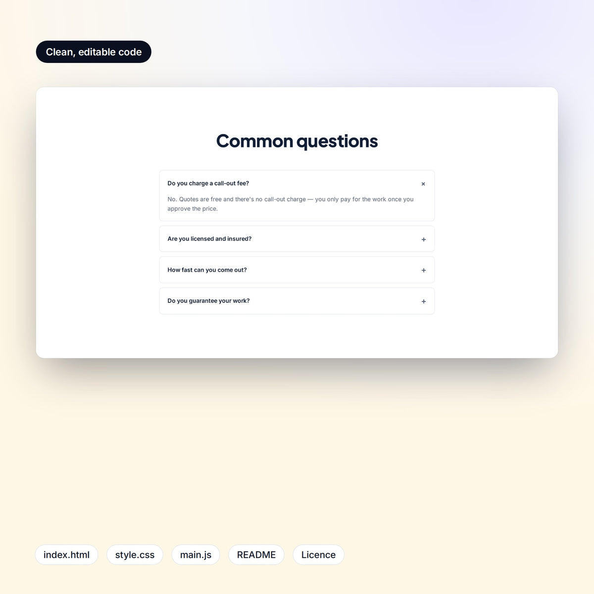 Feature grid