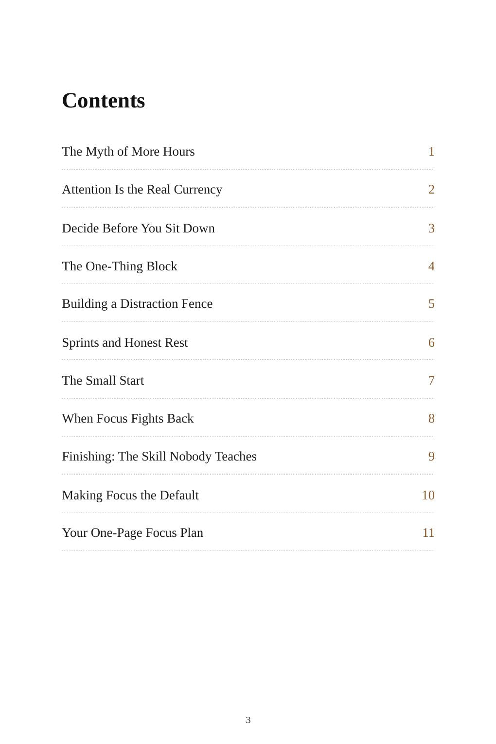 Deep Focus — look inside