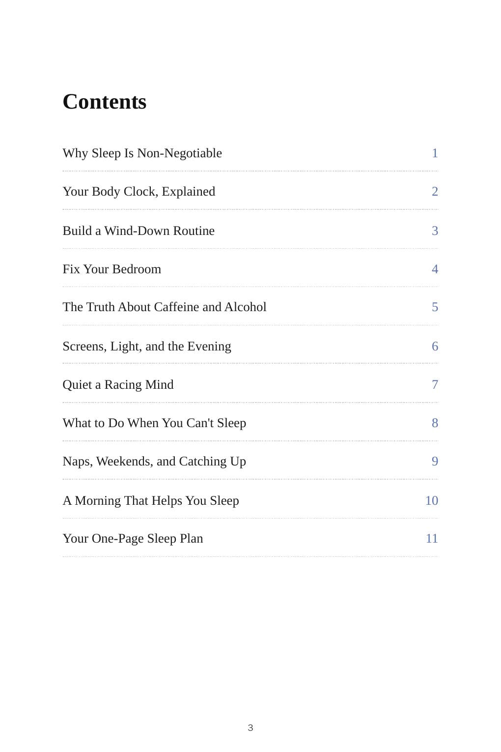 Sleep Better Tonight — look inside