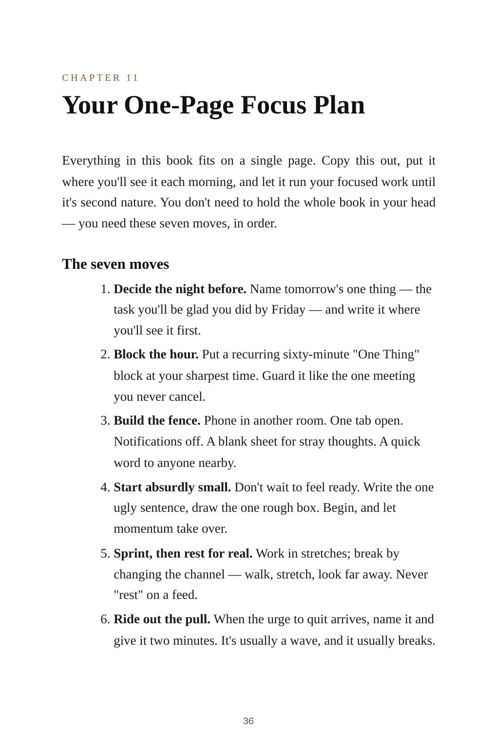 Deep Focus — look inside