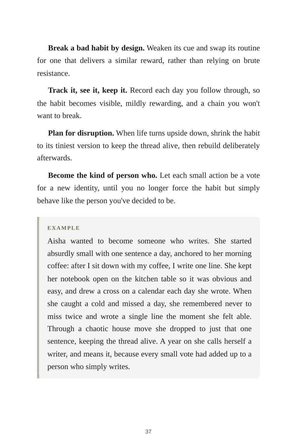 Build Better Habits — look inside