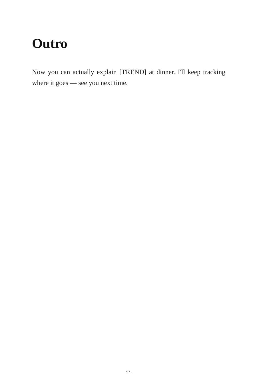 News & Trends YouTube Script Templates — inside