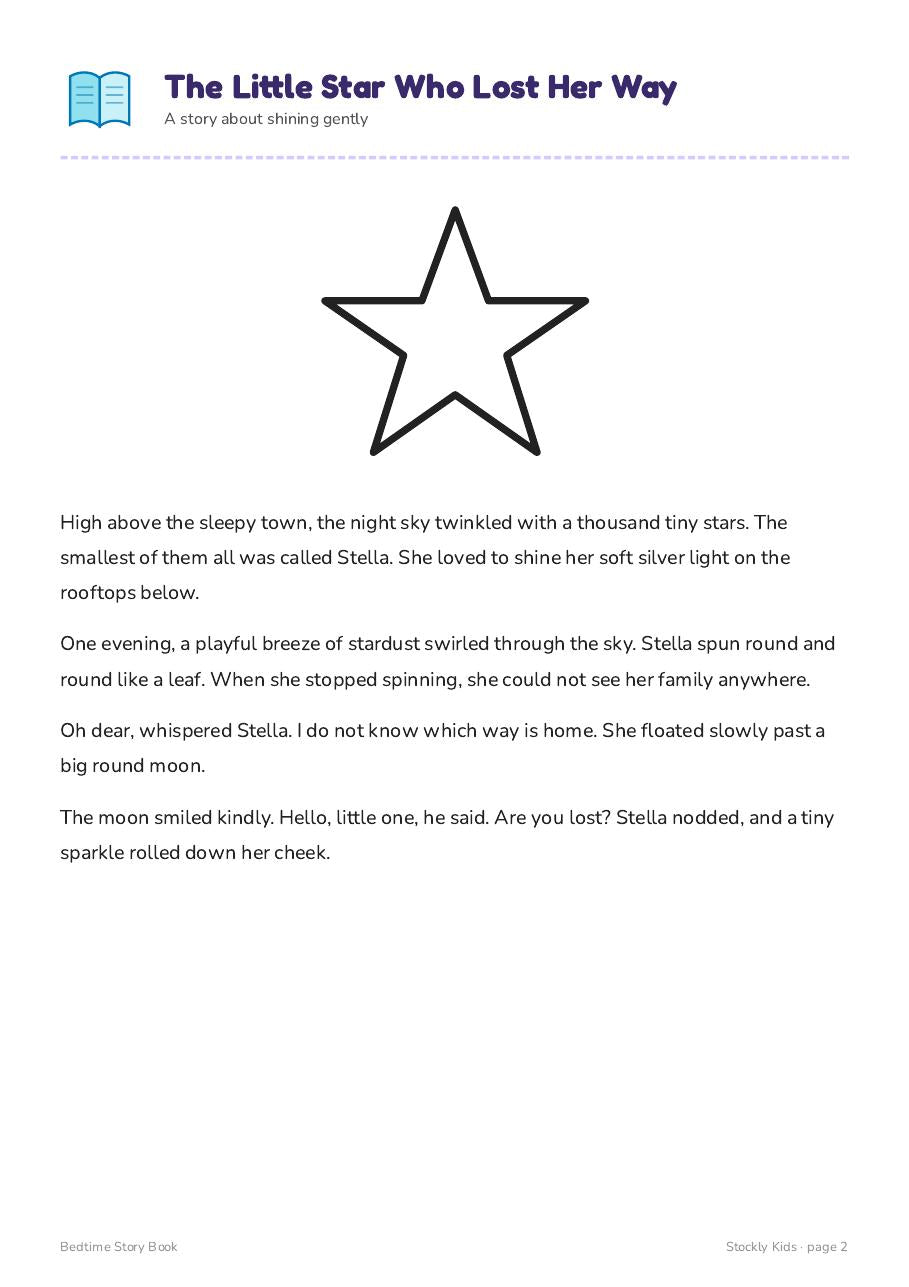 Bedtime Story Book — page 2