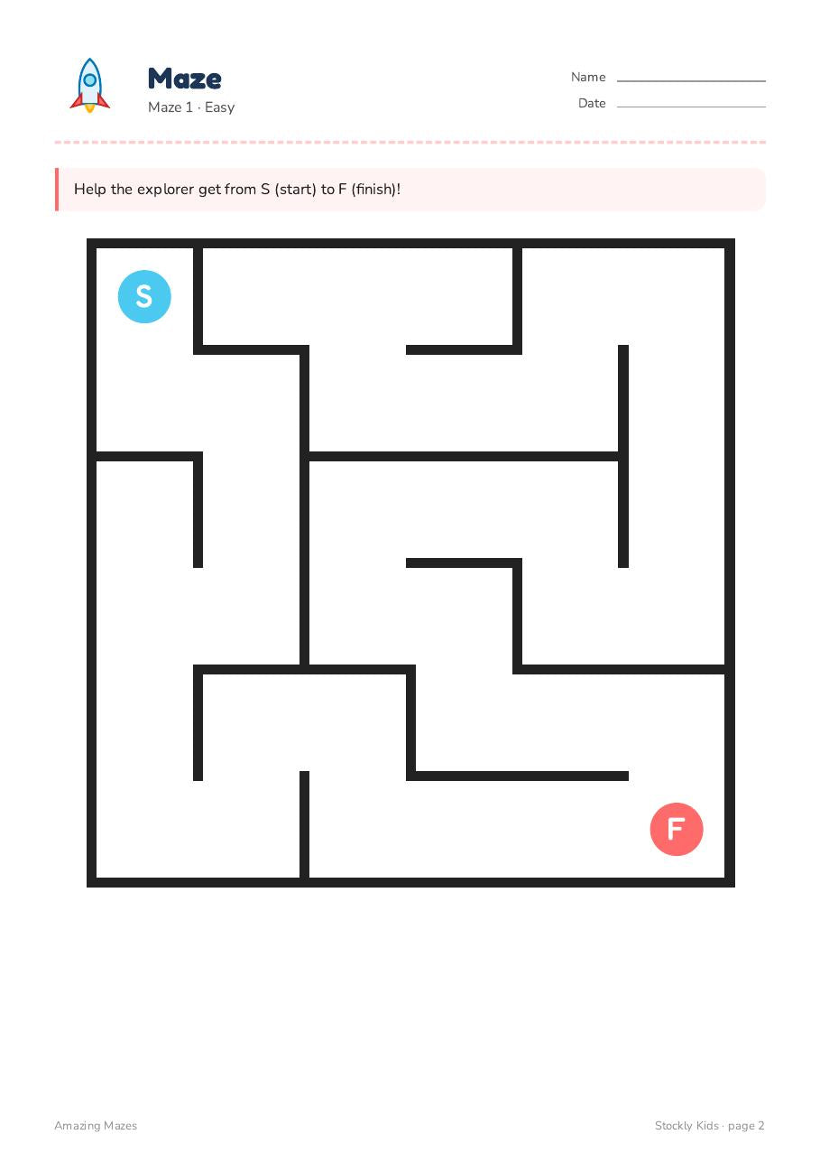 Amazing Mazes — page 2