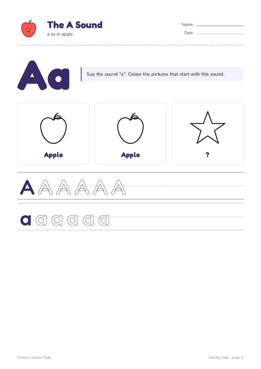 Phonics Starter Pack — page 2
