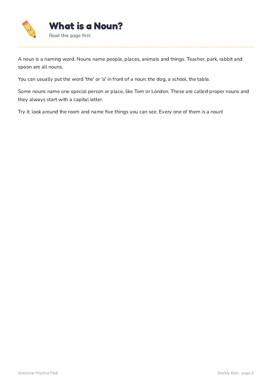 Grammar Practice Pack — page 2