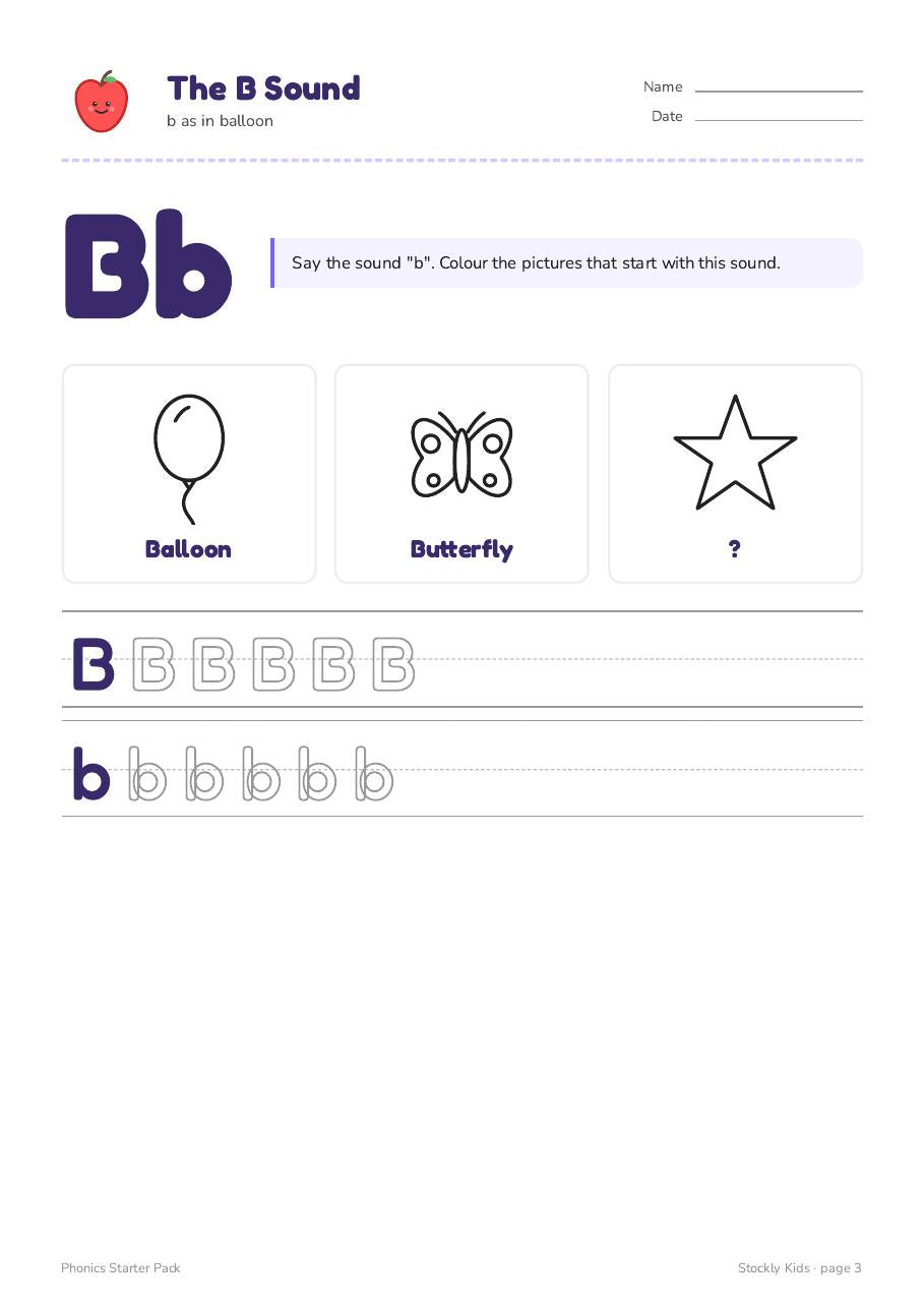 Phonics Starter Pack — page 3