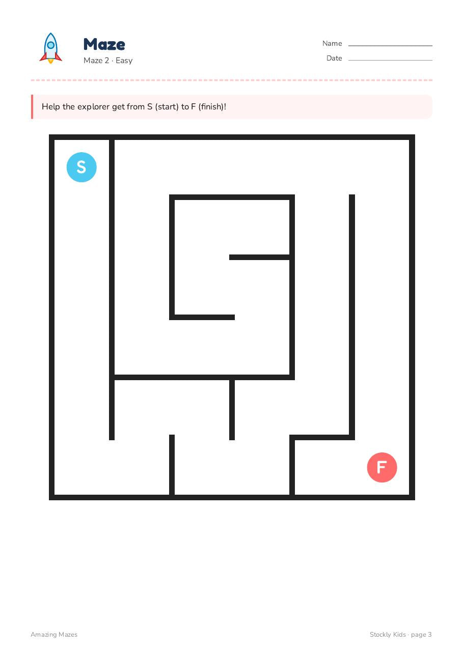 Amazing Mazes — page 3