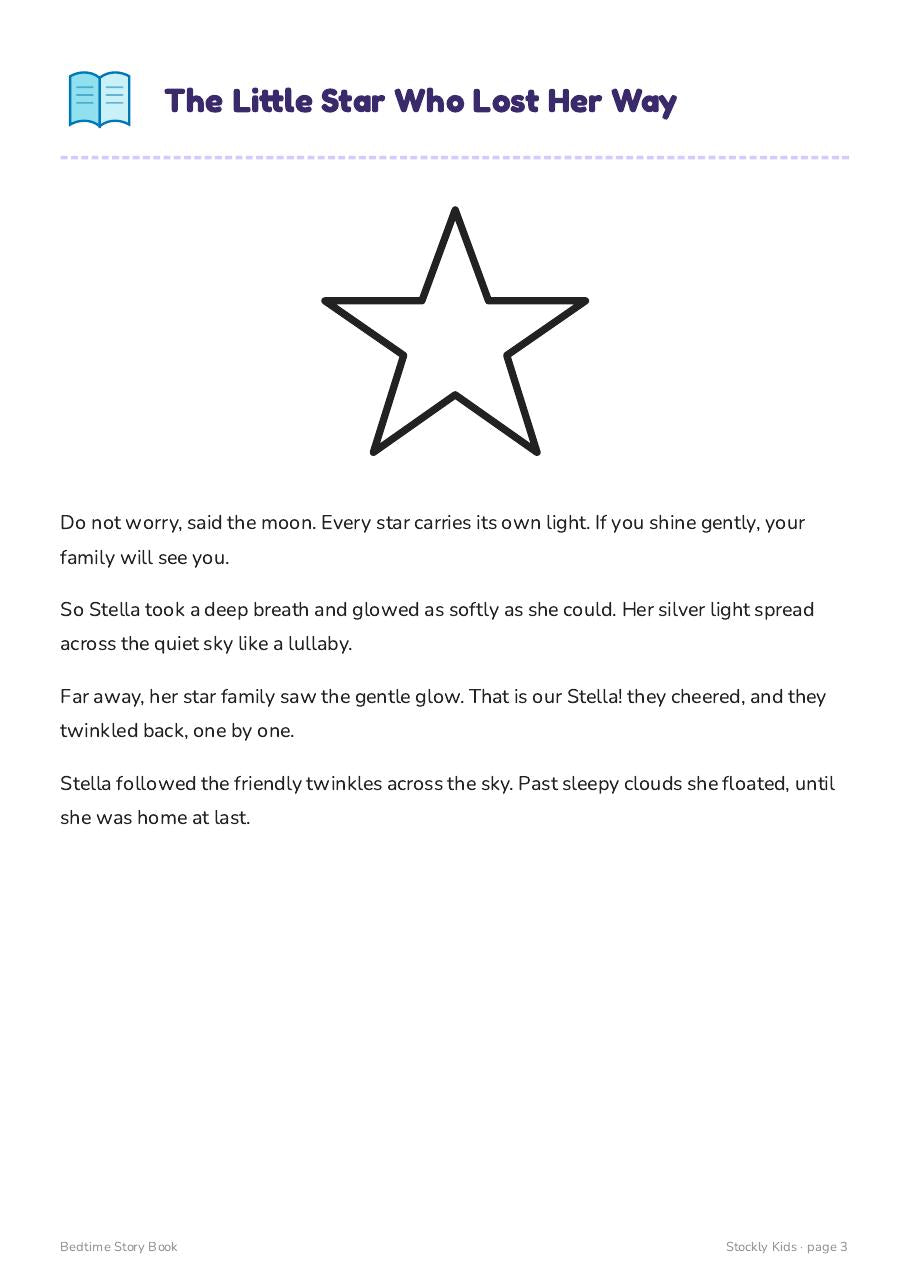 Bedtime Story Book — page 3