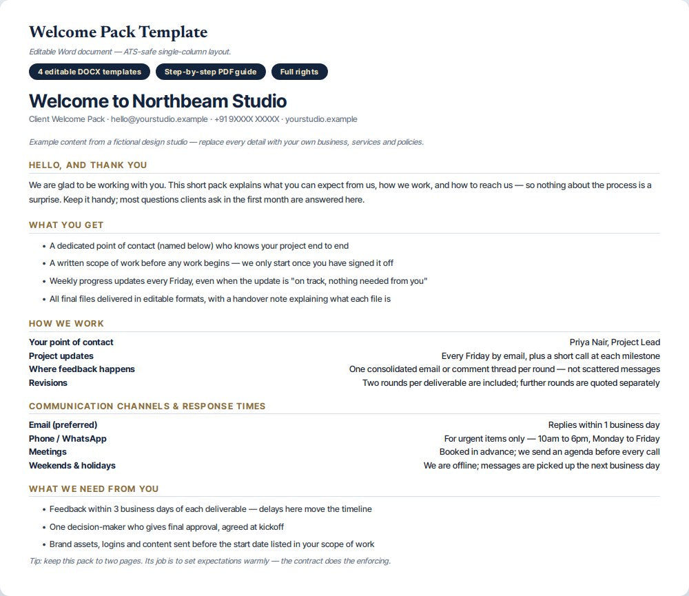 Client Onboarding Kit — preview 1