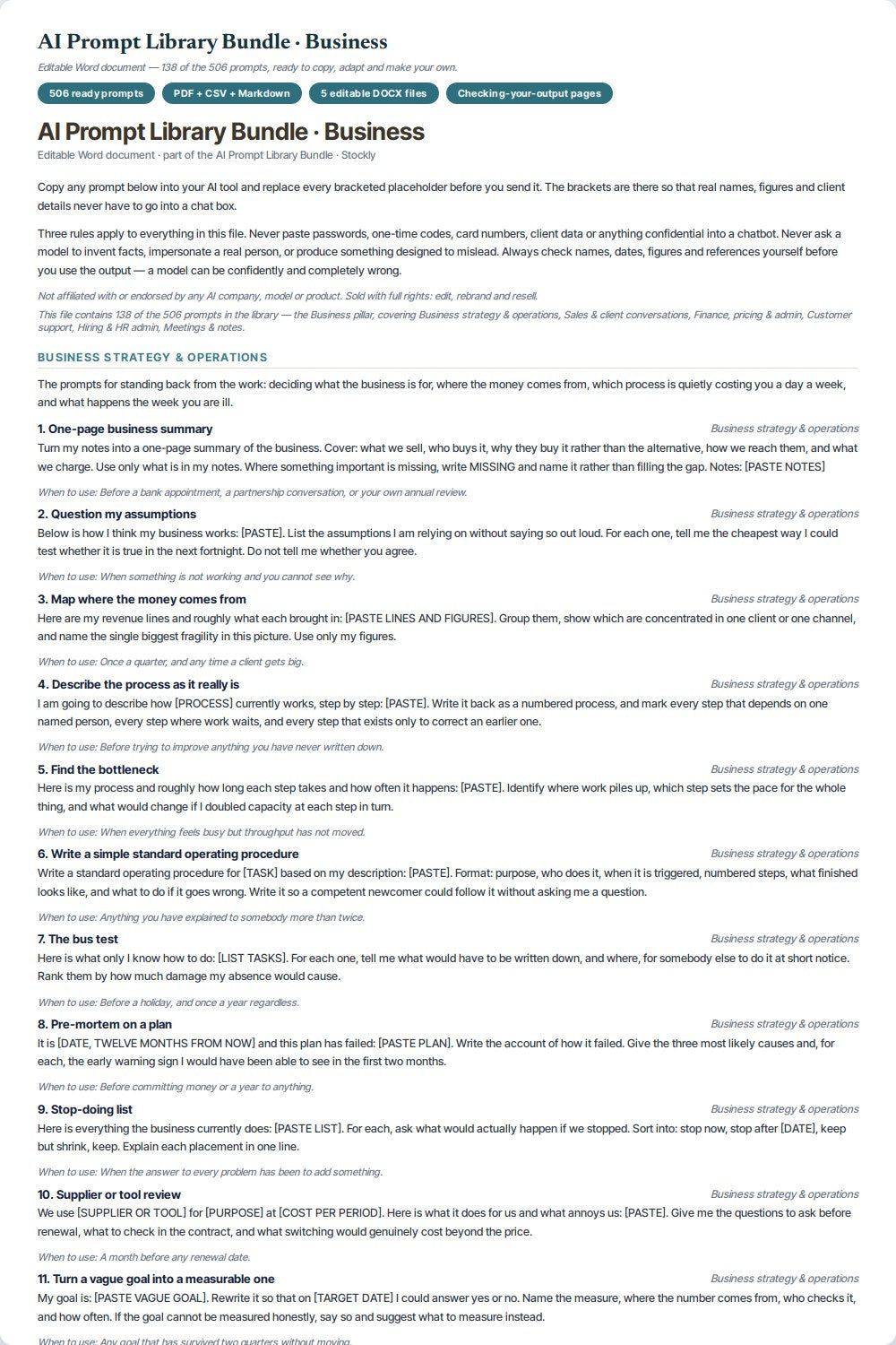 ai-prompt-library-everyday-work
