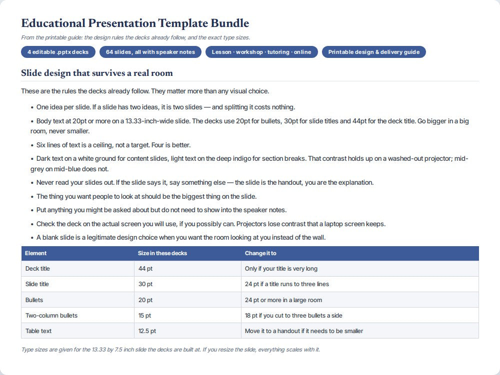 Educational Presentation Template Bundle — preview 1