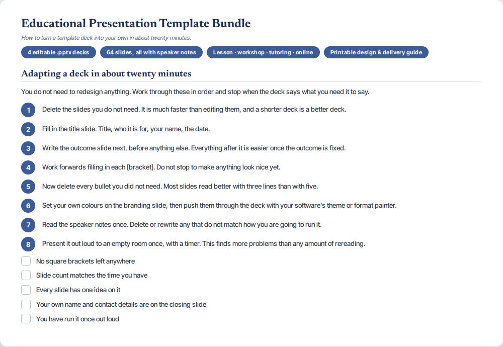 Educational Presentation Template Bundle — preview 2