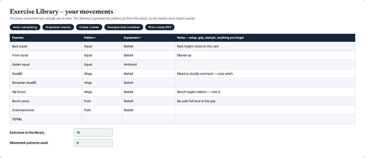Workout Progress Tracker — preview 2
